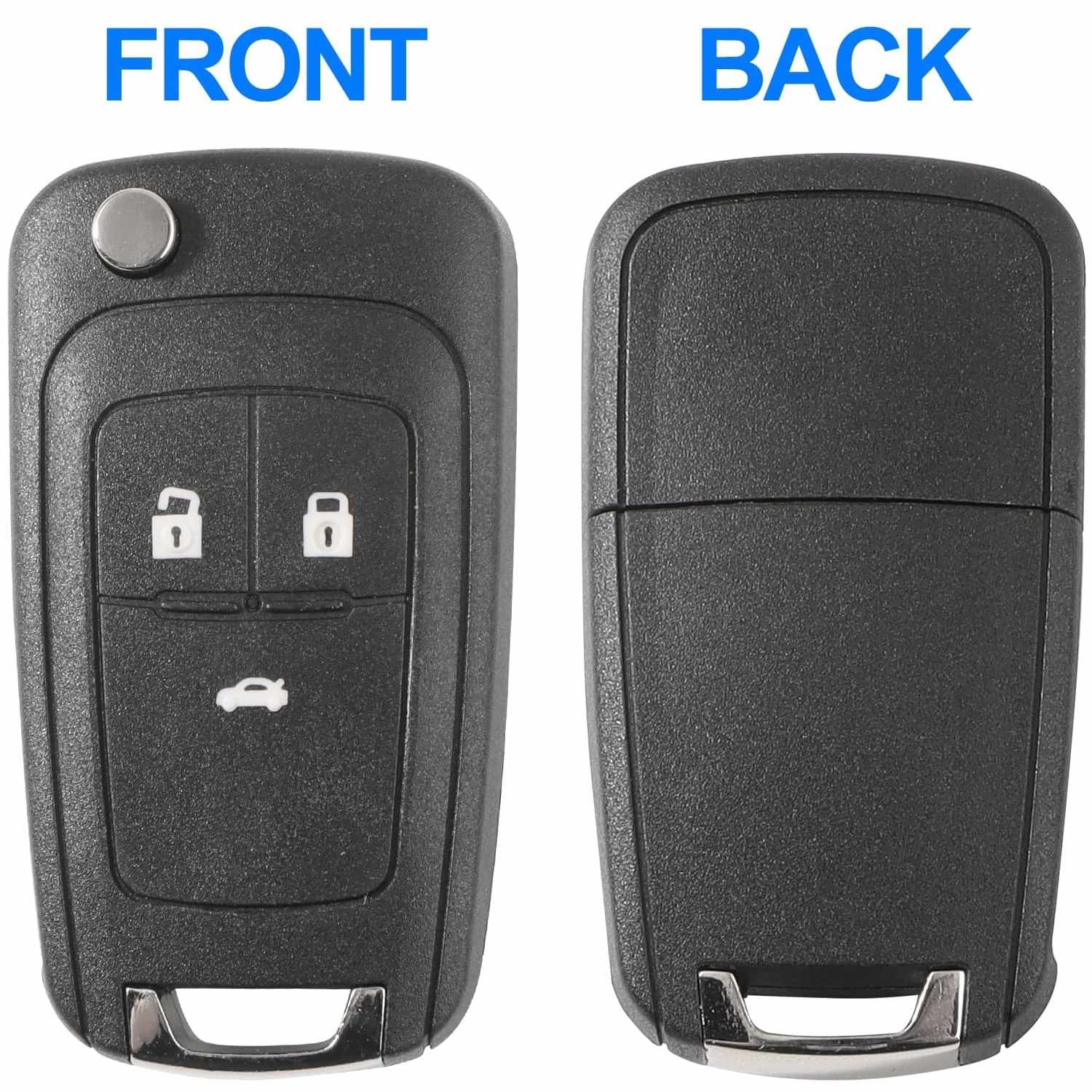 Carcasa mando llave del coche 3 botones compatible con Opel Vauxhall - imagen 4