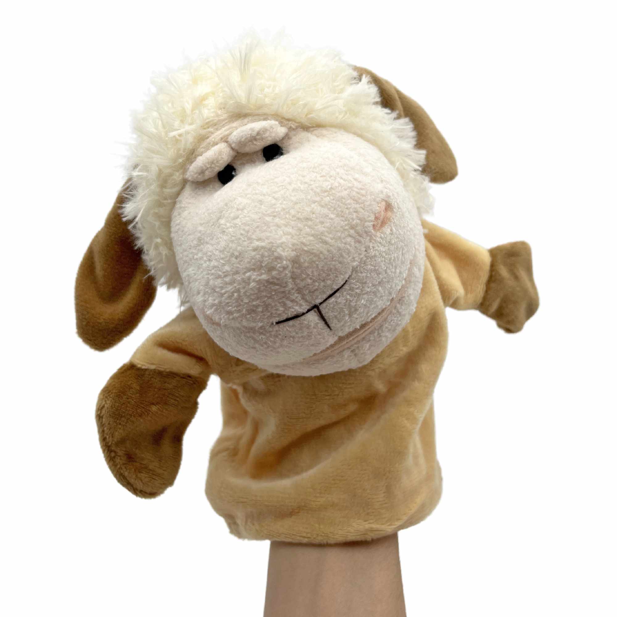Marioneta Mano Peluche De cabra