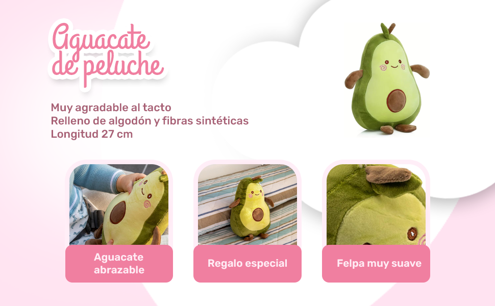 Banner - Peluche aguacate