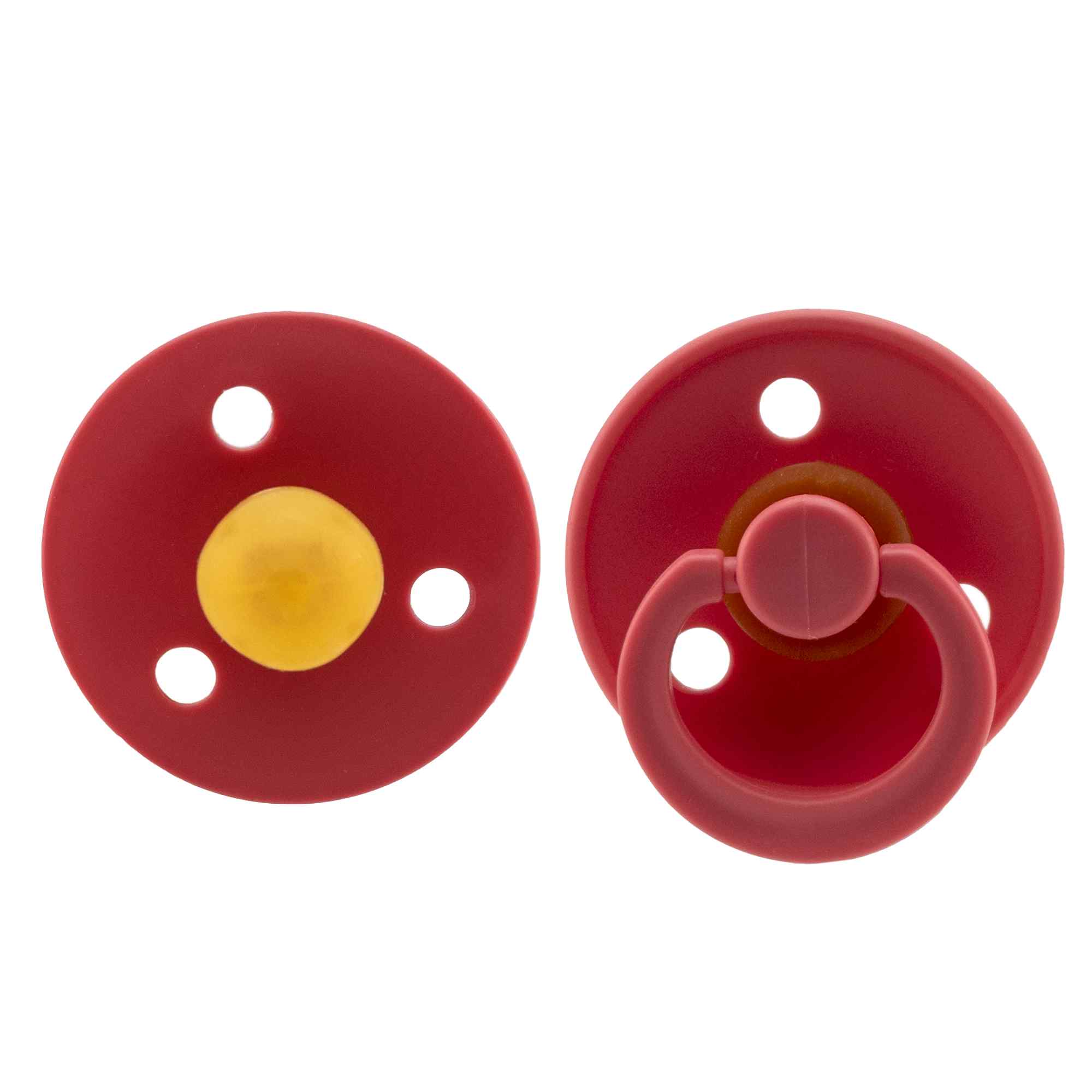 Chupete de látex para bebe Rosa
