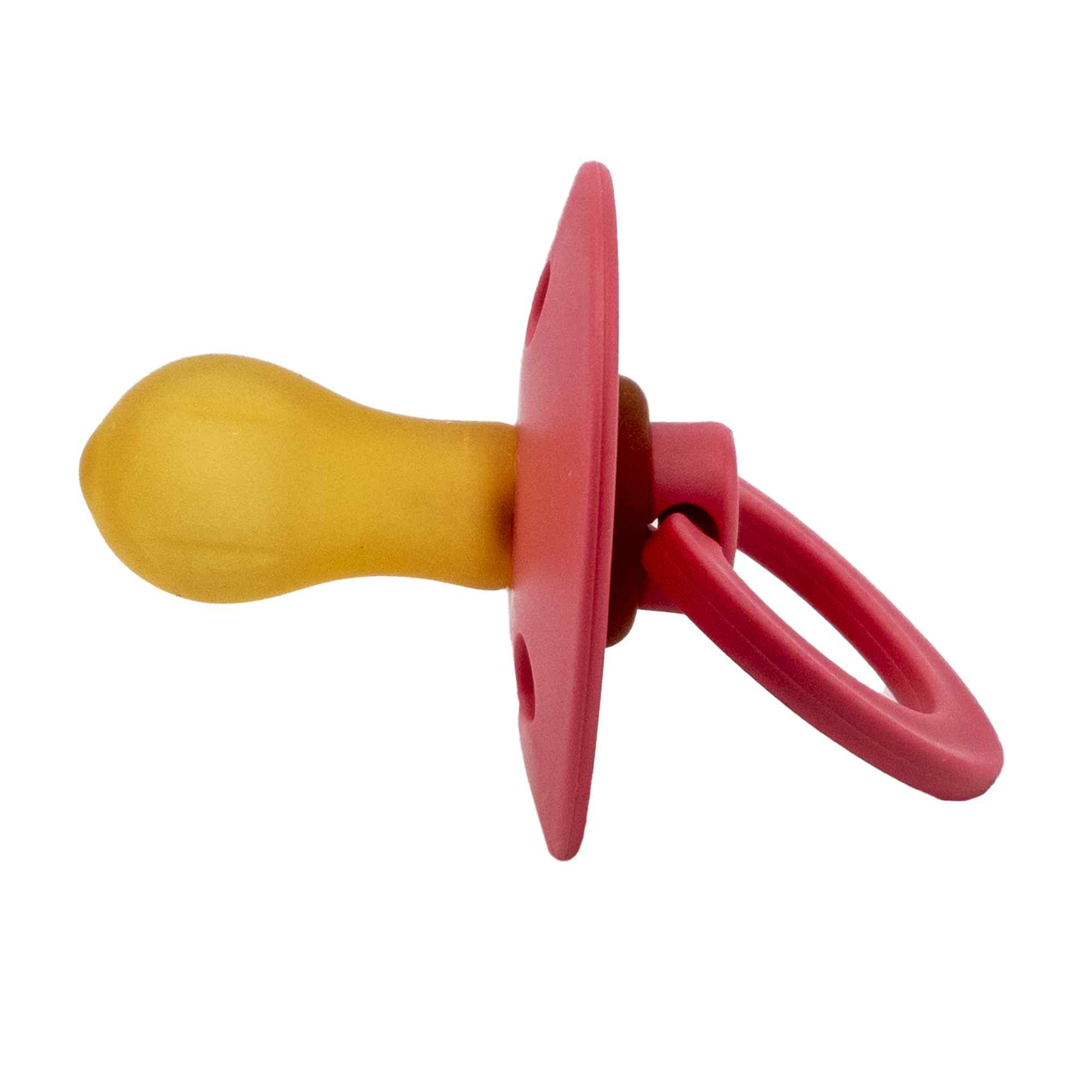 Chupete de látex para bebe Rosa - imagen 2