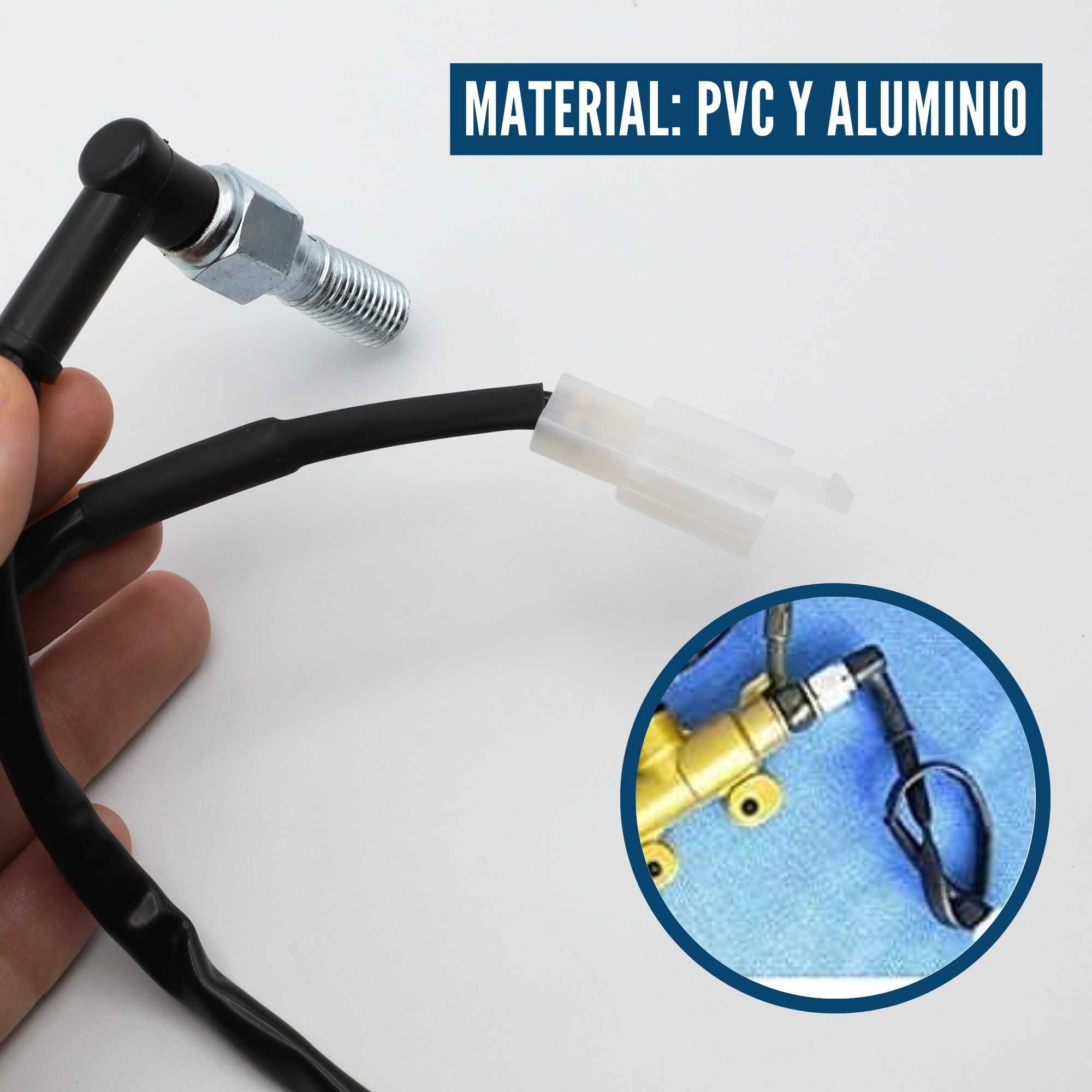 Interruptor de freno hidraulico universal para moto M10x1.25mm - imagen 3