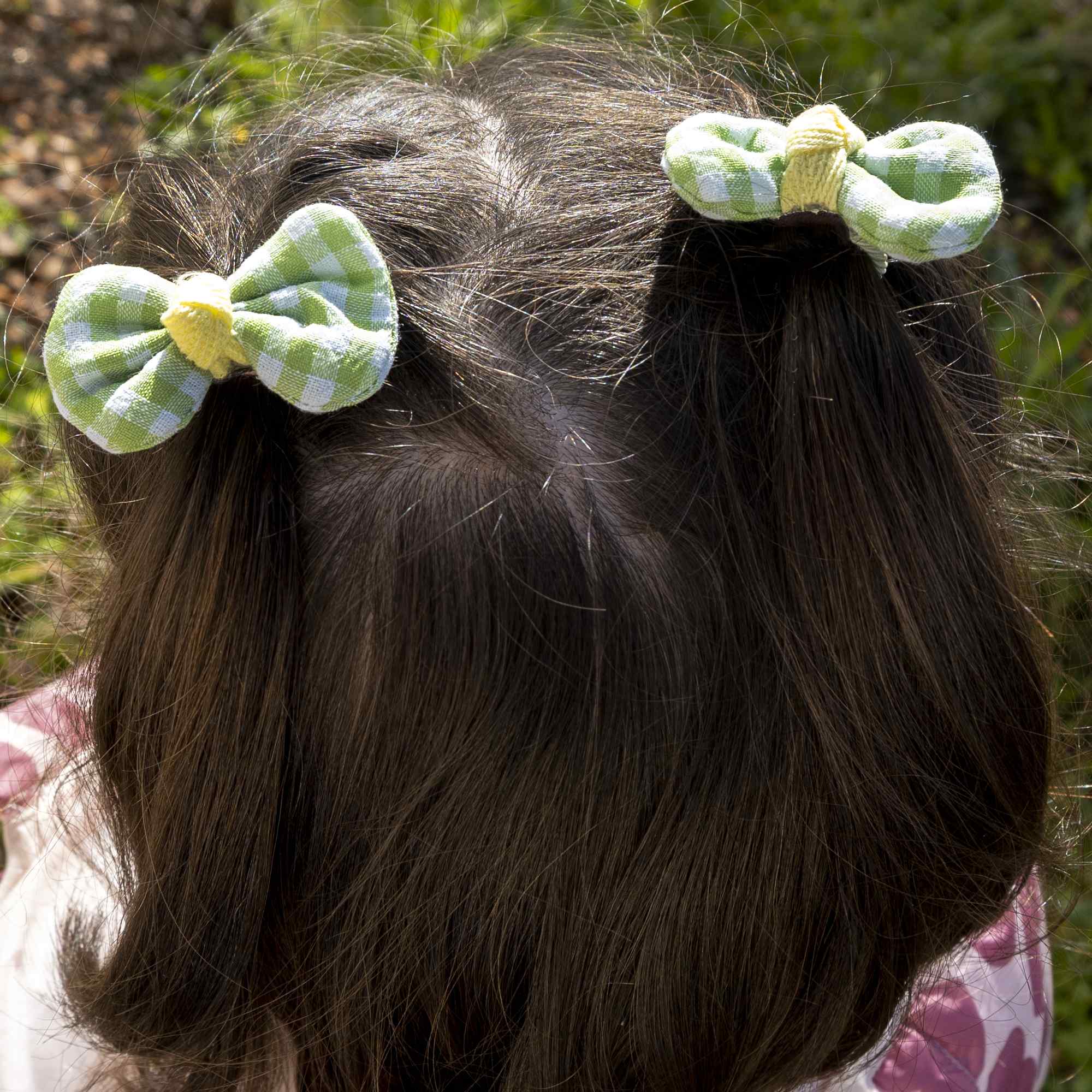 Lazos para el pelo 10 uds verde - imagen 6