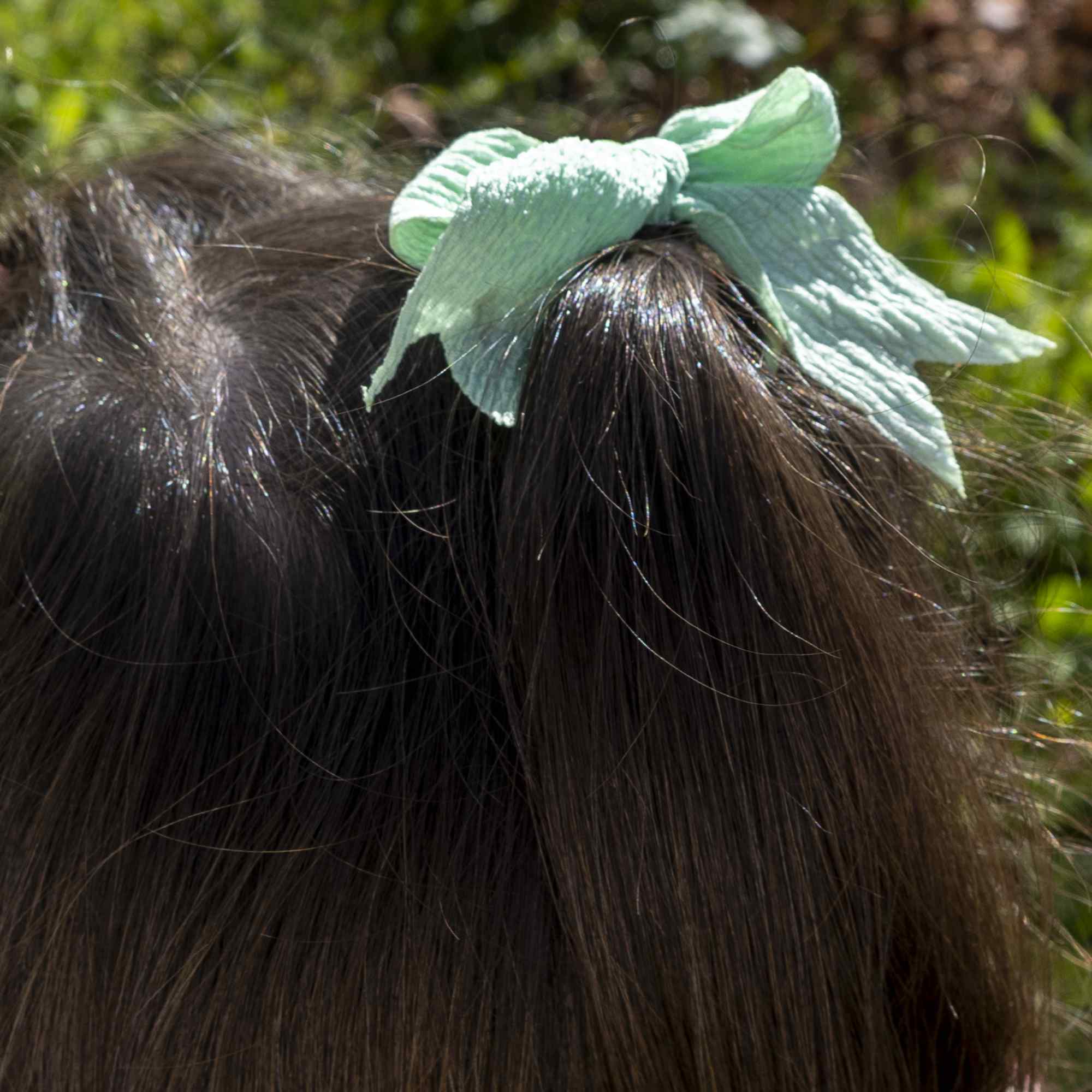 Lazos para el pelo 10 uds verde - imagen 7