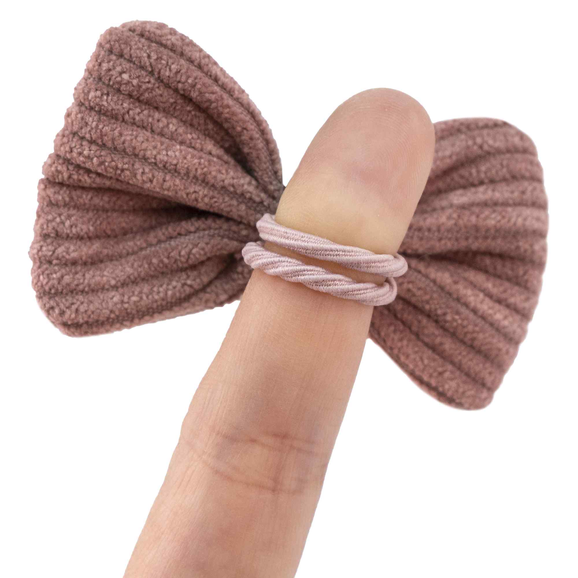 Lazos para el pelo 10 uds rosa - imagen 2