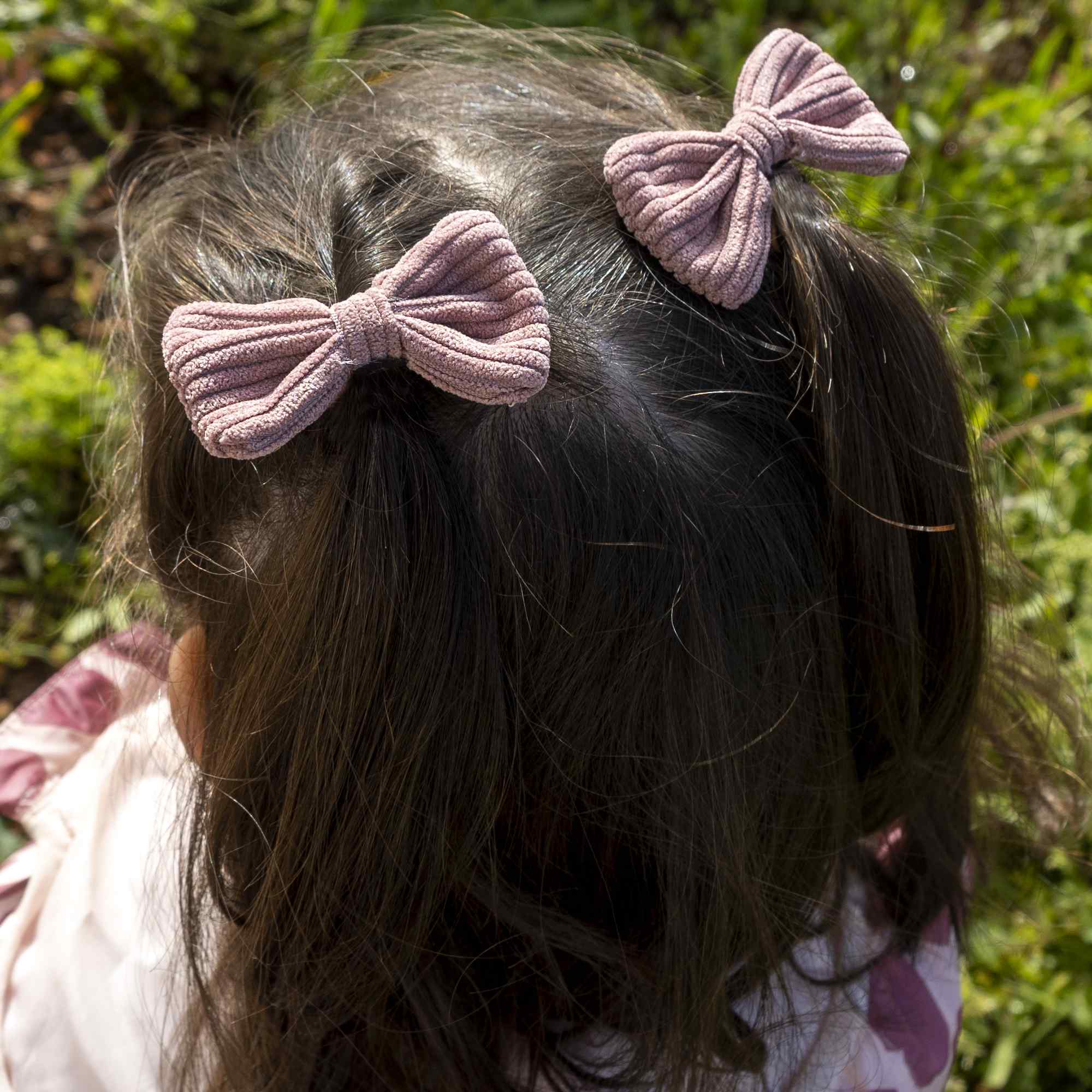 Lazos para el pelo 10 uds rosa - imagen 3
