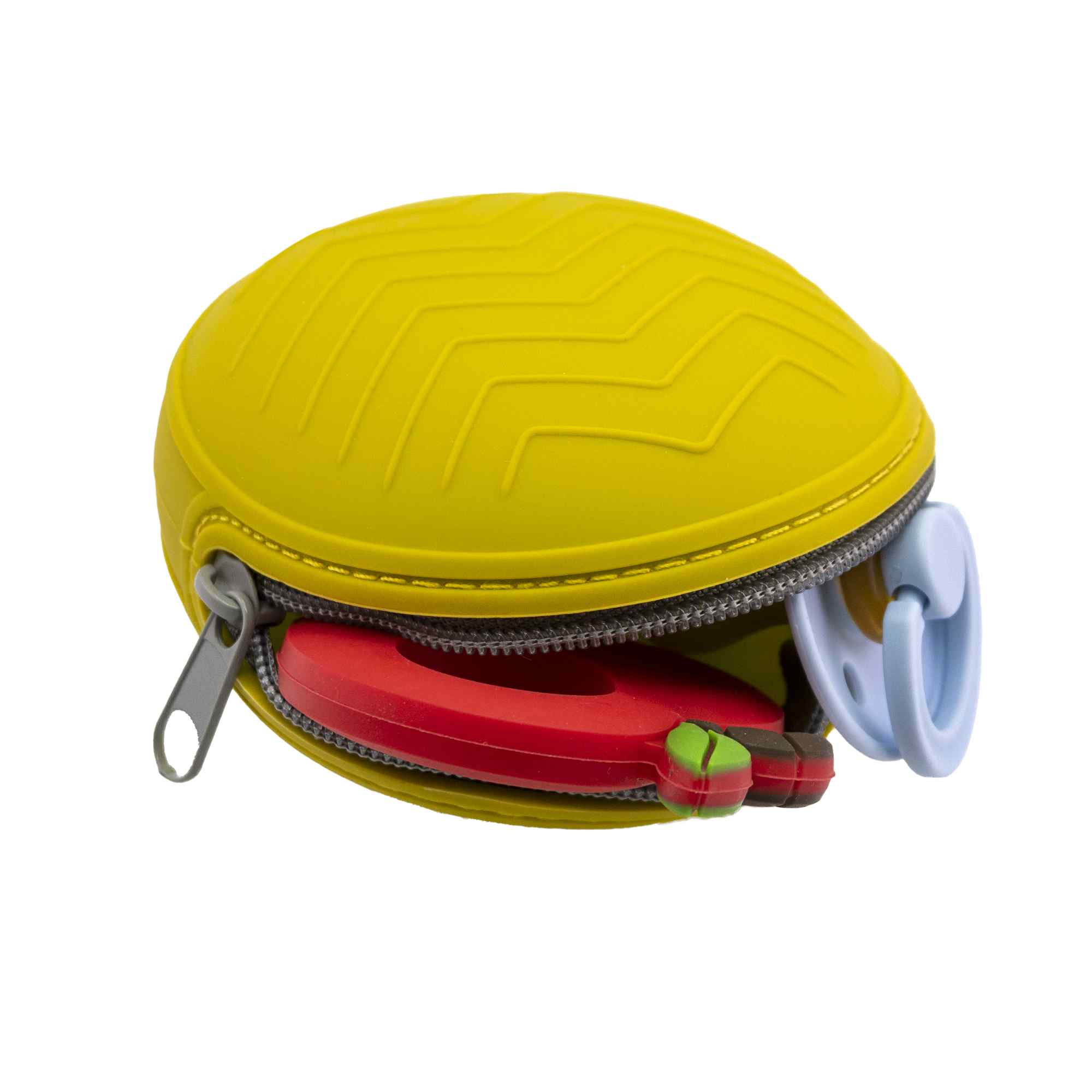 Portachupetes con cremallera para Bébés Amarillo - imagen 2