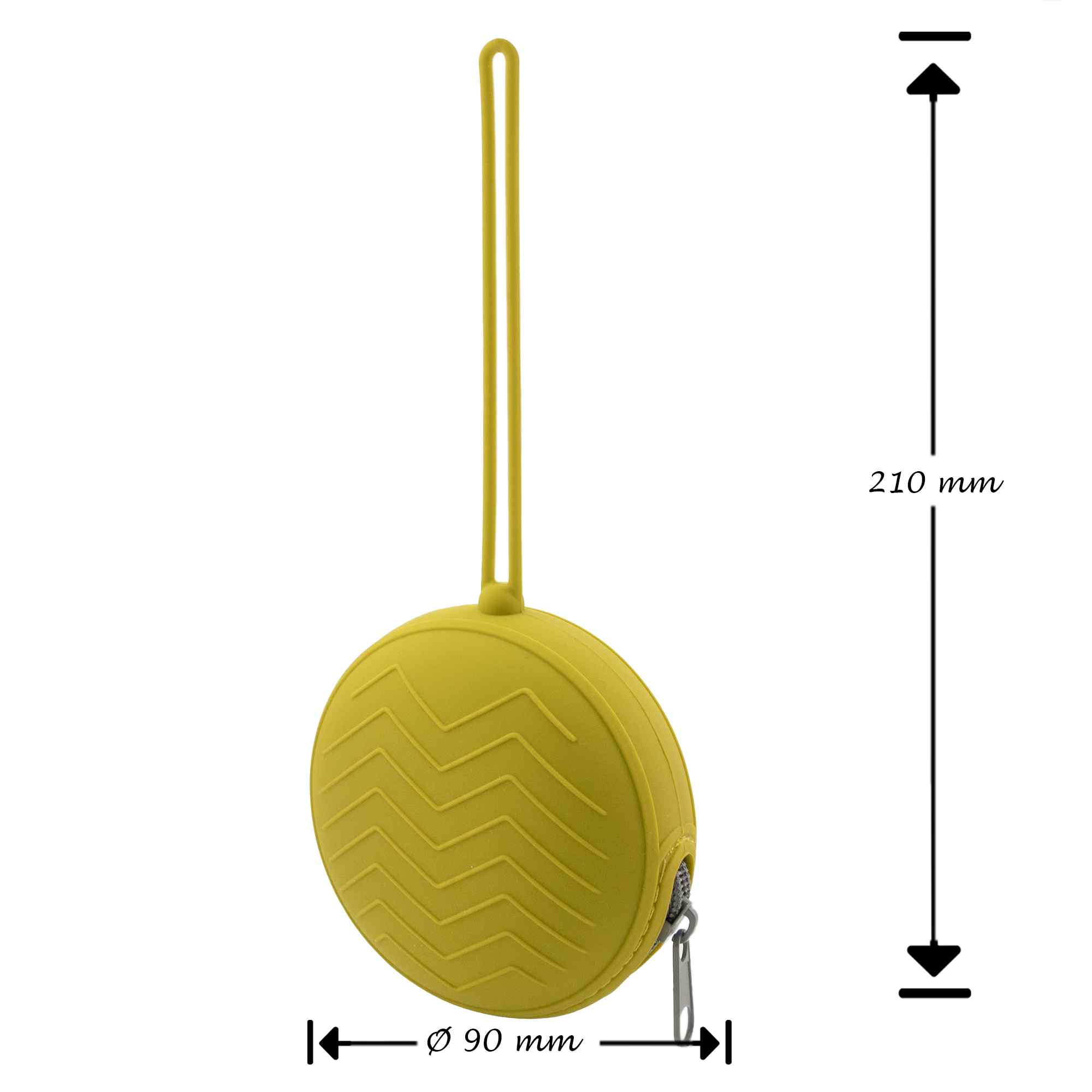 Portachupetes con cremallera para Bébés Amarillo - imagen 4
