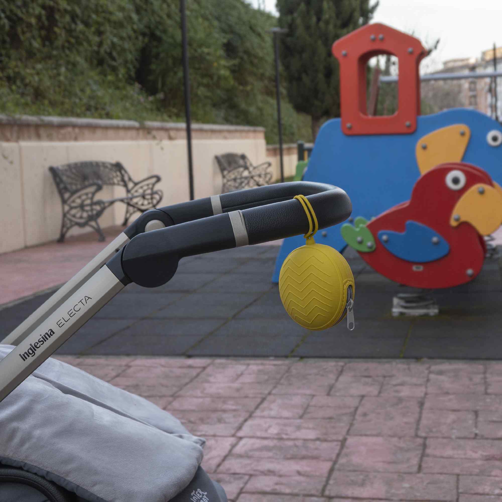 Portachupetes con cremallera para Bébés Amarillo - imagen 7