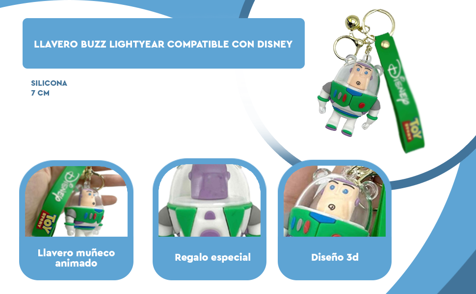 Banner - Llavero buzz lightyear silicona