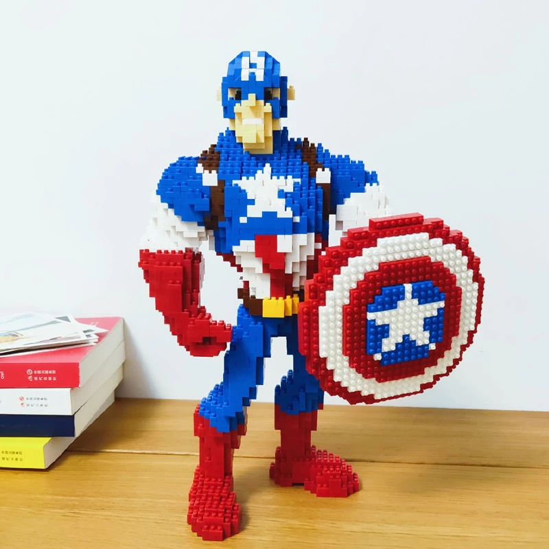 Bloques de construcción Capitán América Compatible con marvel - imagen 5