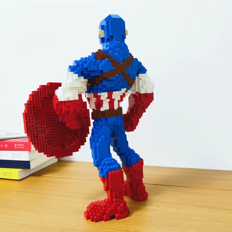 Bloques de construcción Capitán América Compatible con marvel - imagen 6
