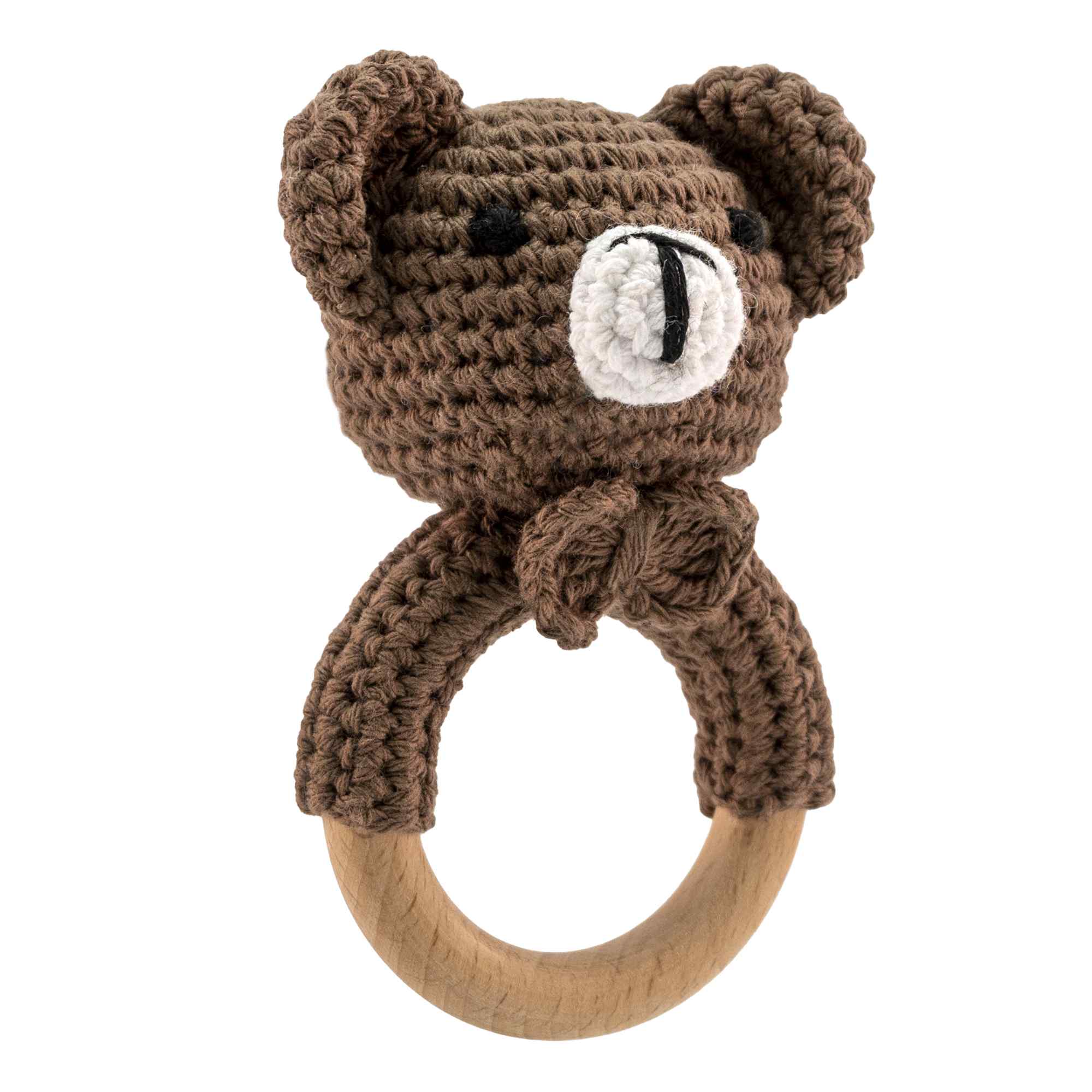 Sonajero para bebe diseño oso - imagen 1