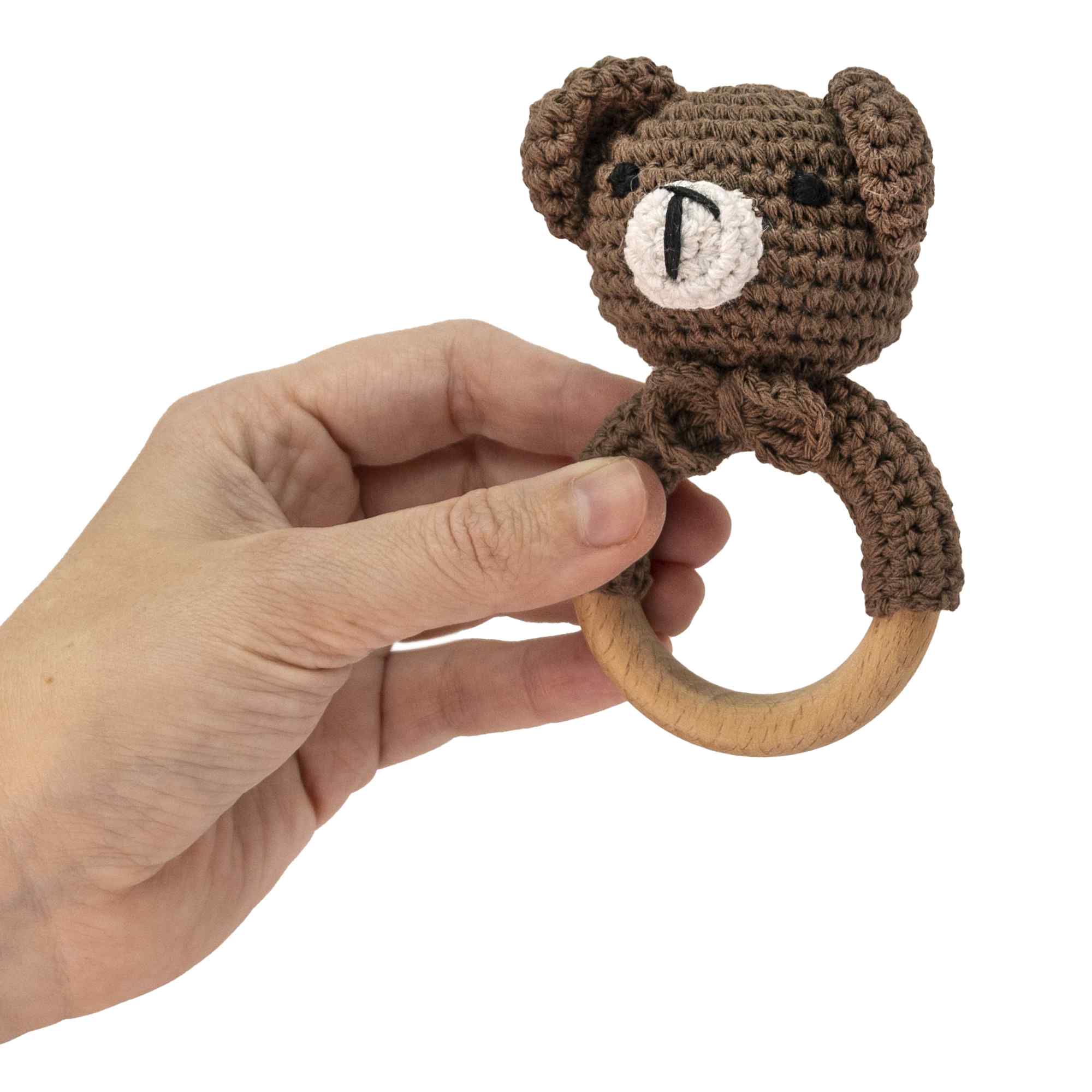 Sonajero para bebe diseño oso - imagen 5