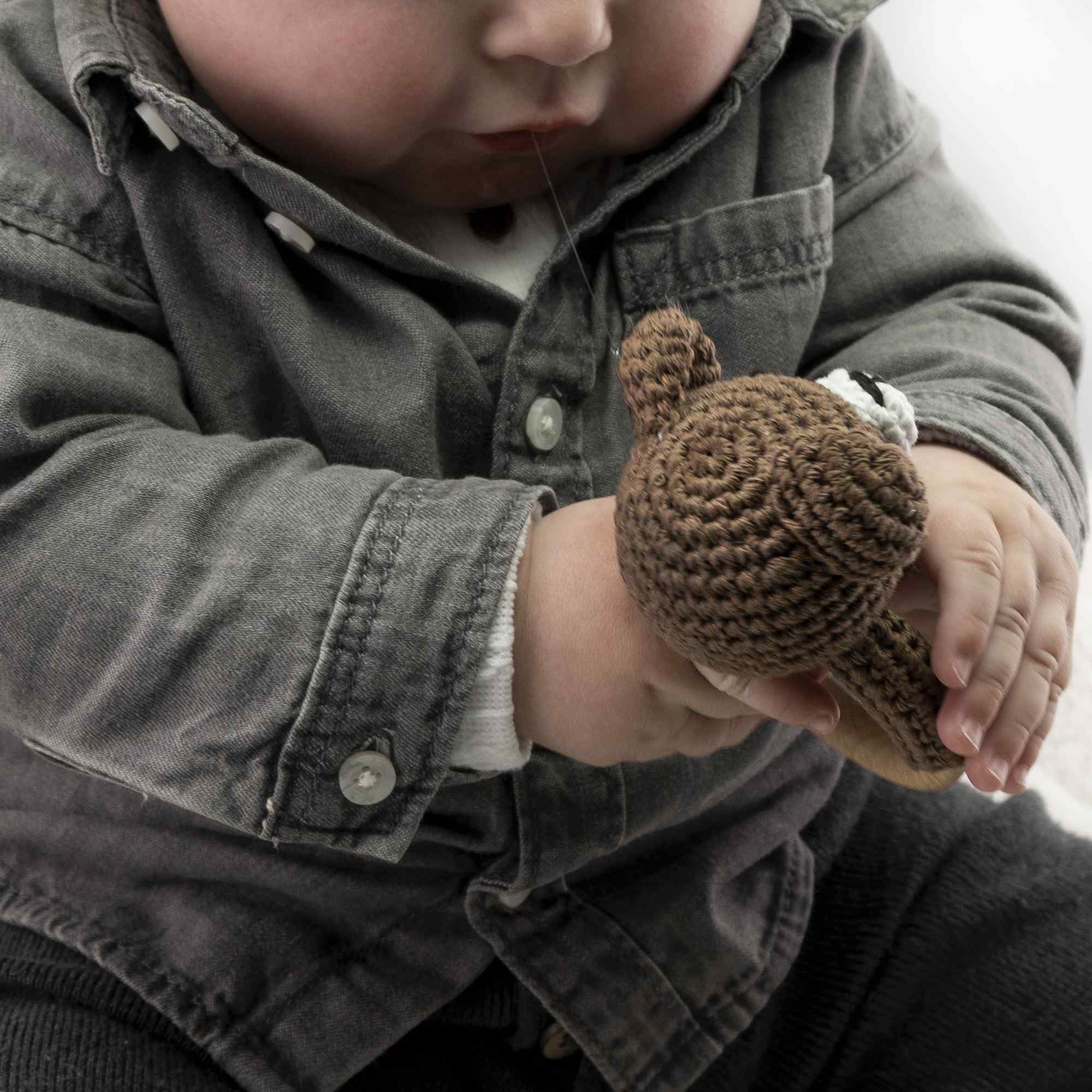 Sonajero para bebe diseño oso - imagen 6
