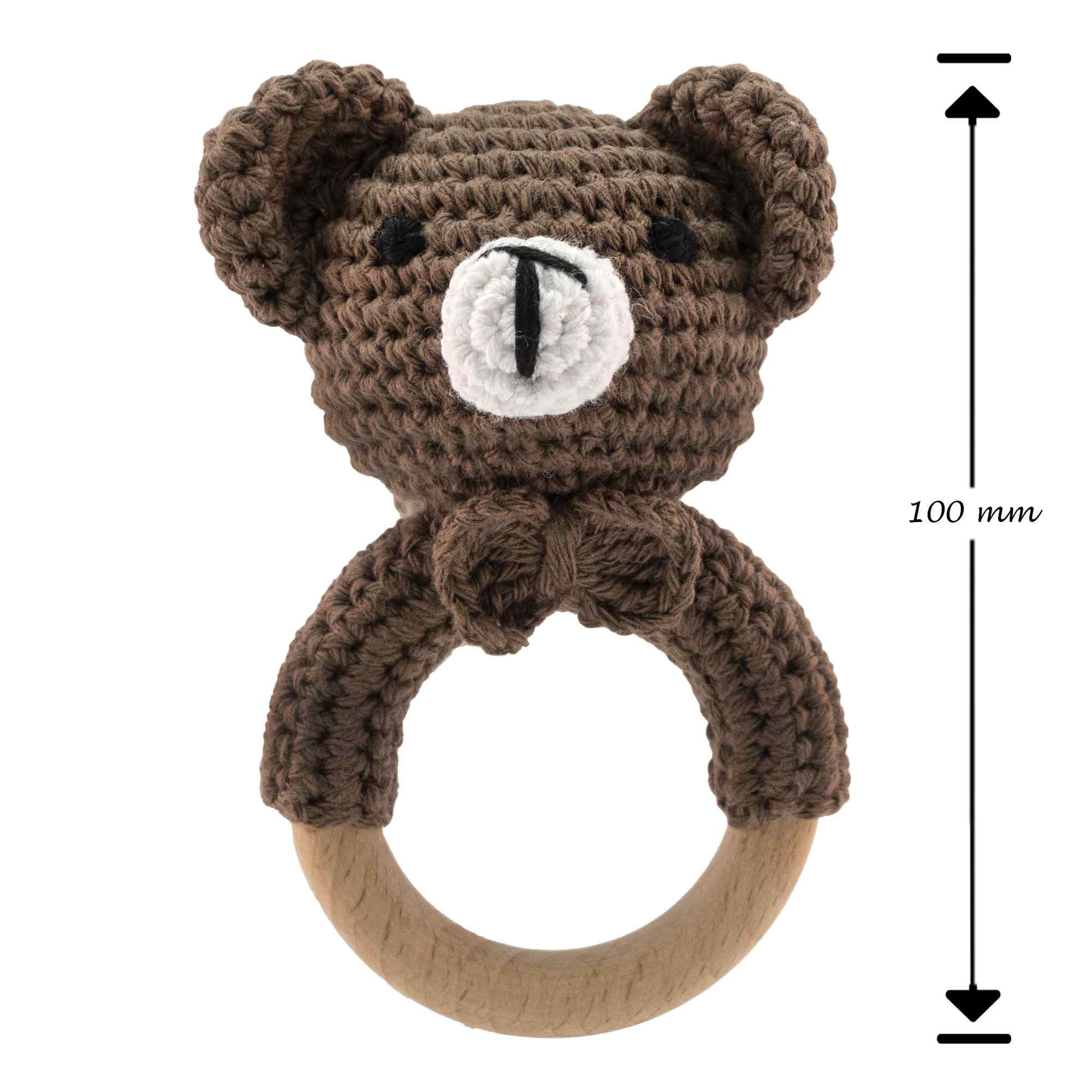 Sonajero para bebe diseño oso - imagen 7