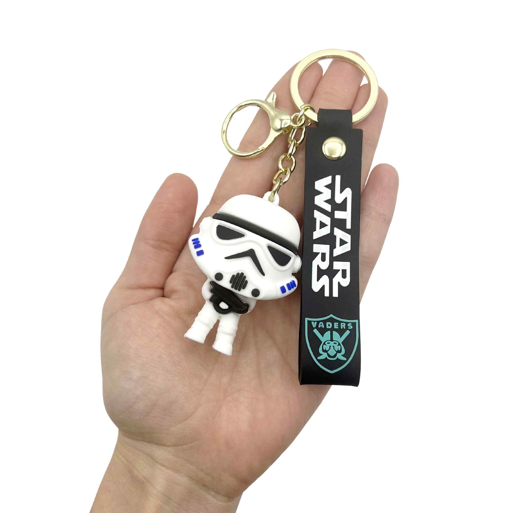 Llavero Stormtrooper compatible con Star Wars Silicona - imagen 4