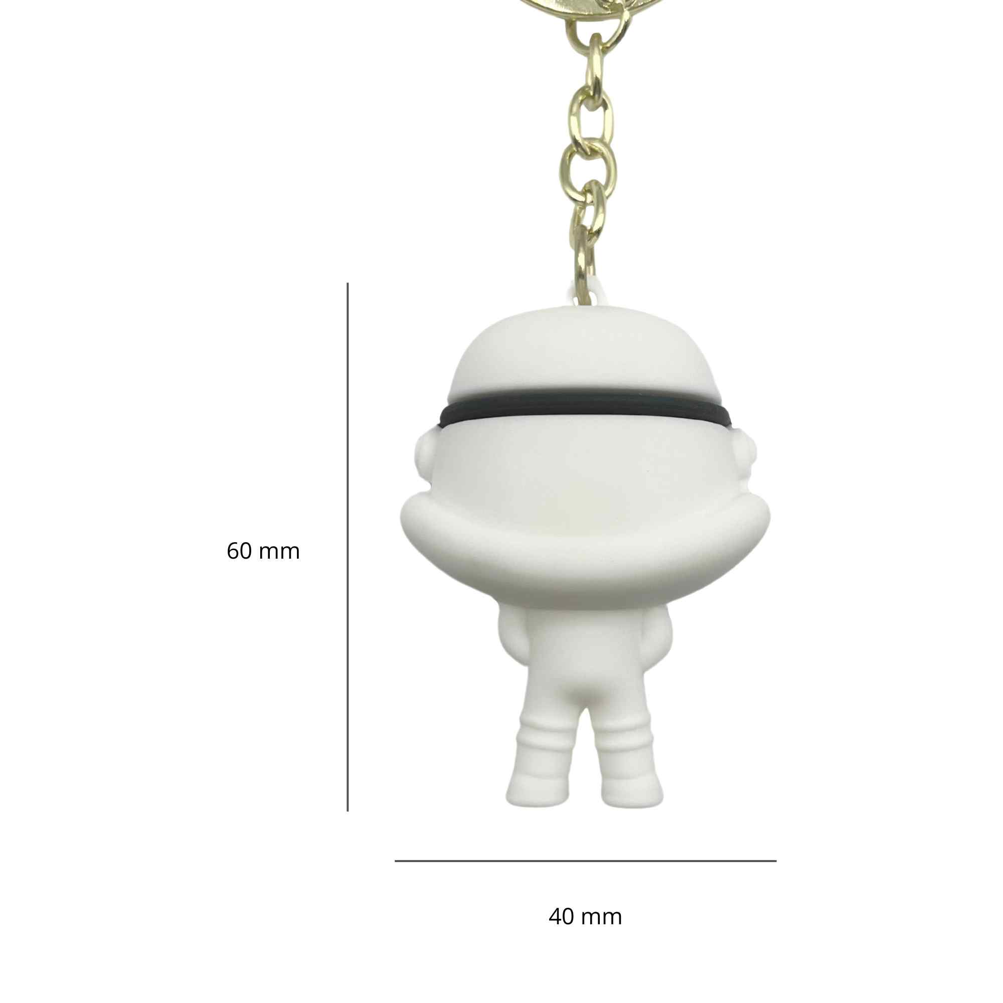Llavero Stormtrooper compatible con Star Wars Silicona - imagen 5