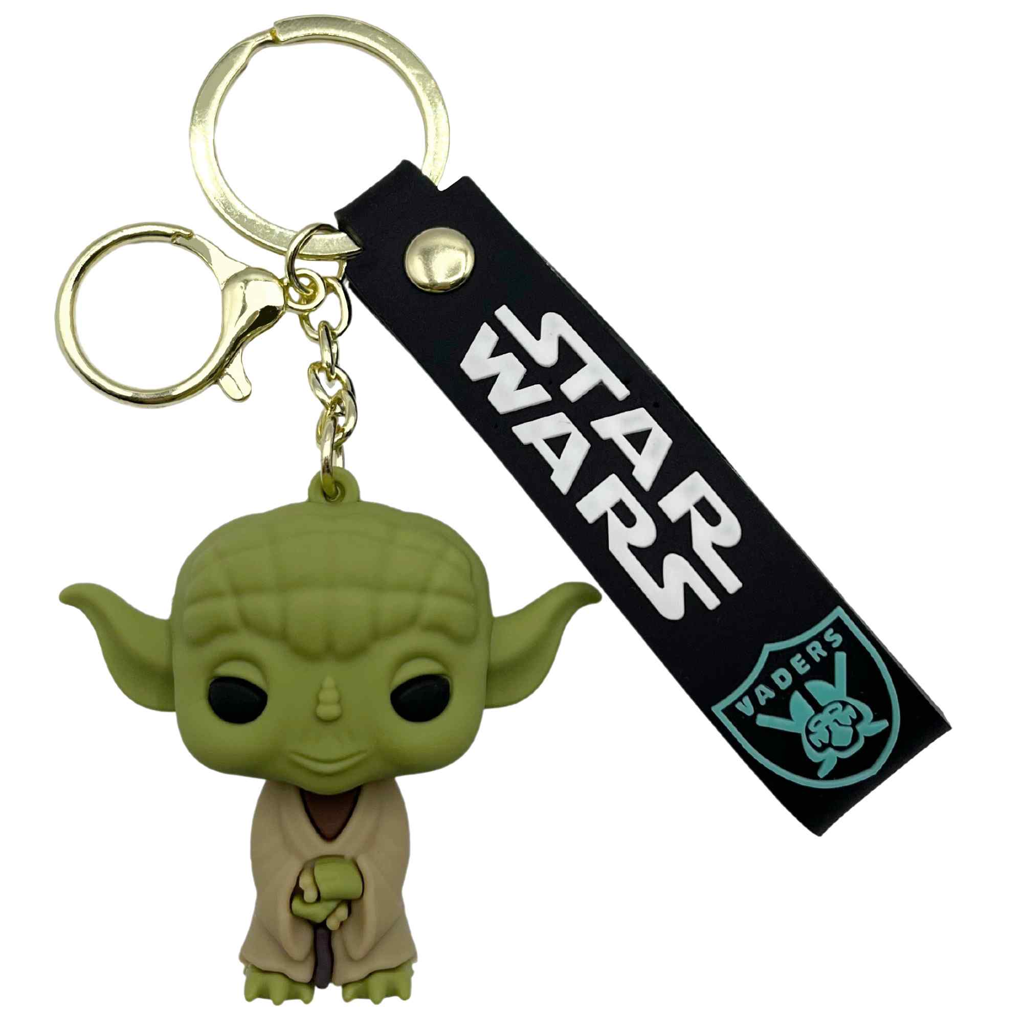 Llavero Yoda compatible con Star Wars Silicona - imagen 1