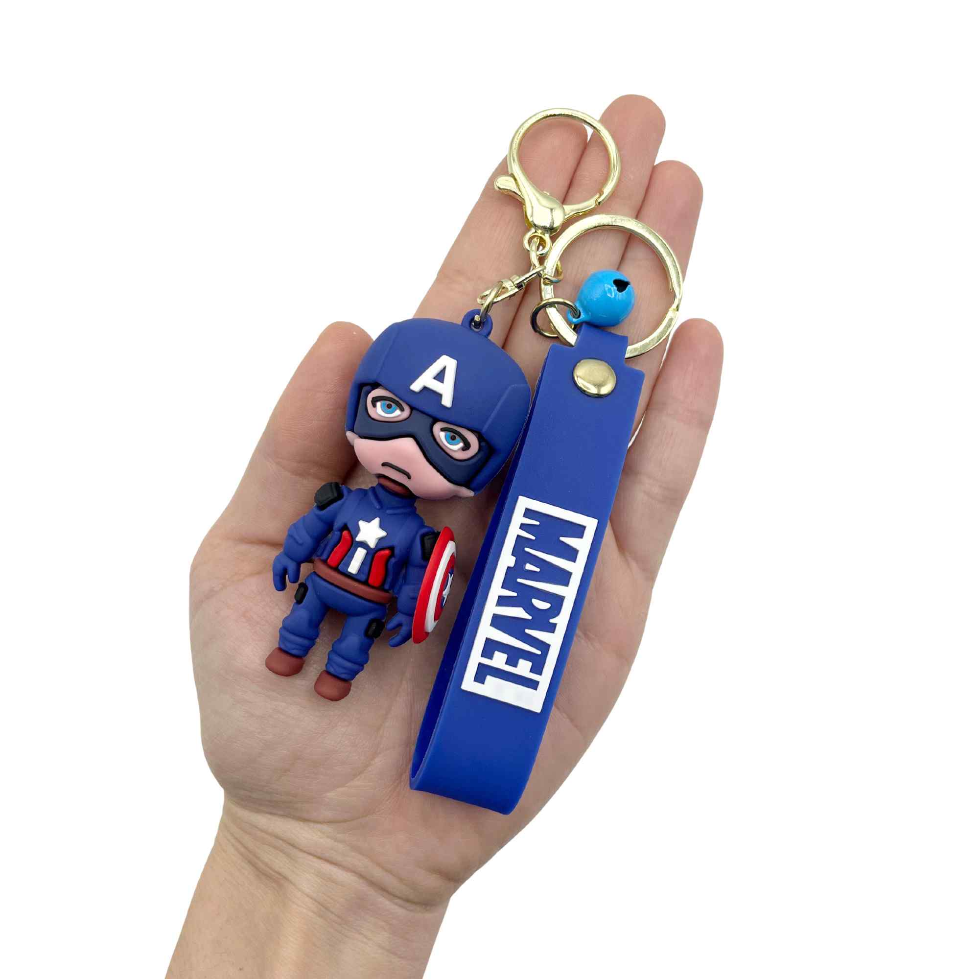 Llavero Capitán América silicona Compatible con marvel - imagen 4