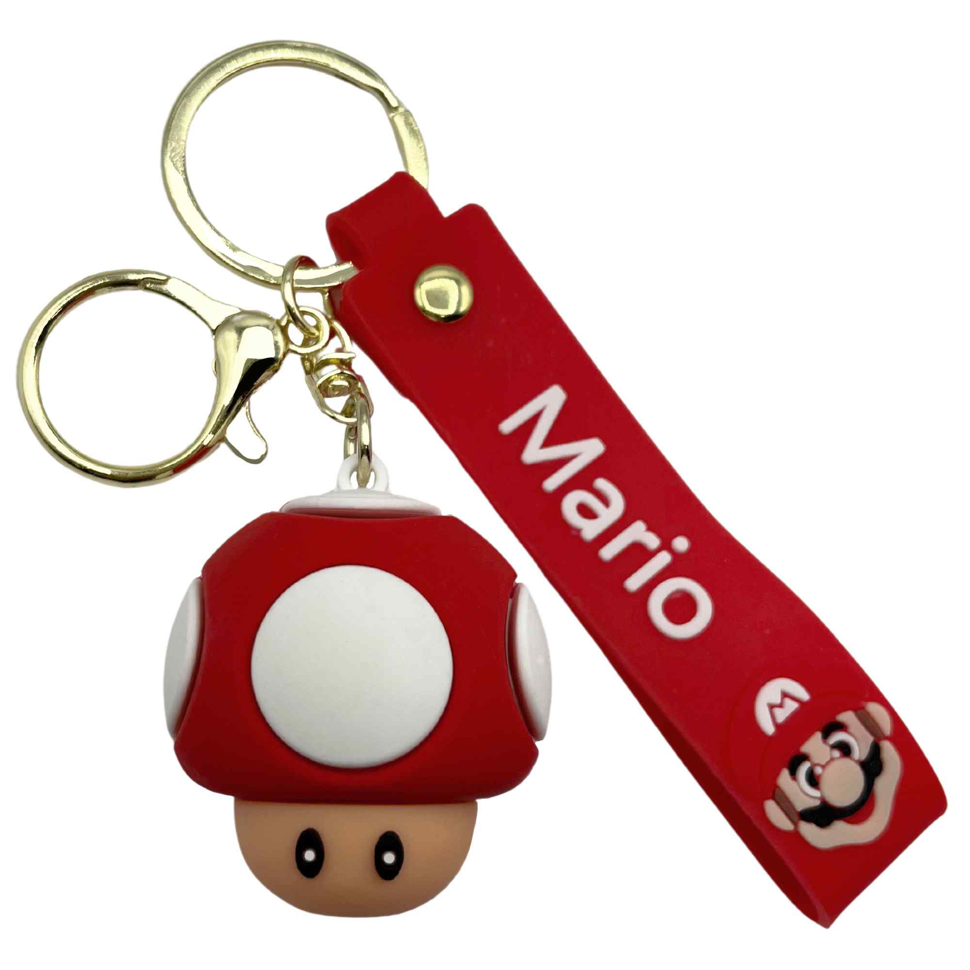 Llavero seta Super Mario Mushroom Silicona - imagen 1
