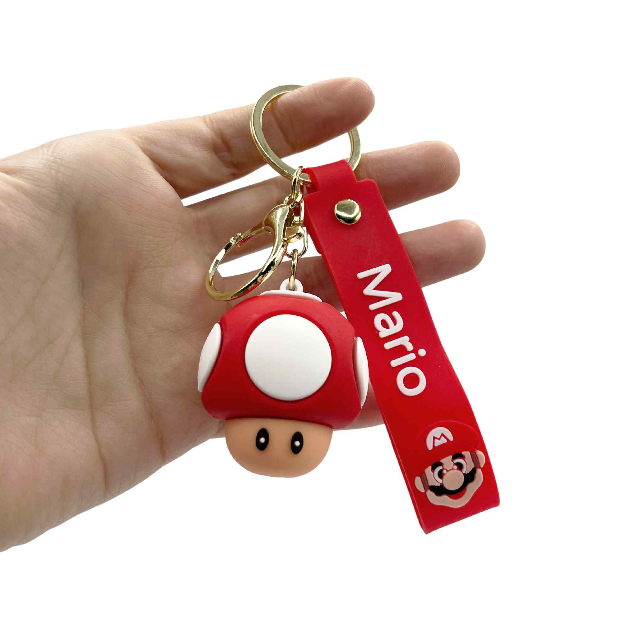 Llavero seta Super Mario Mushroom Silicona - imagen 3