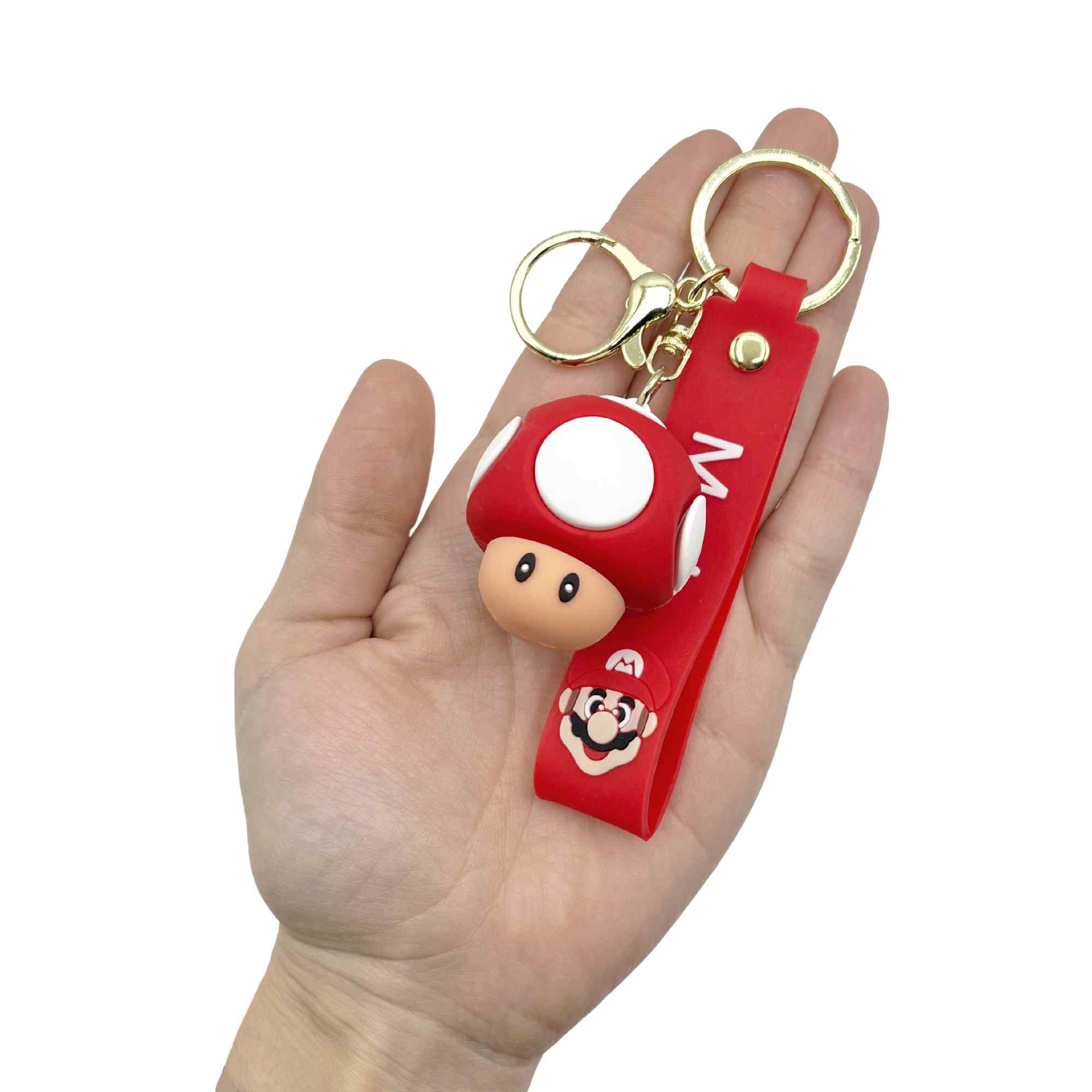 Llavero seta Super Mario Mushroom Silicona - imagen 4
