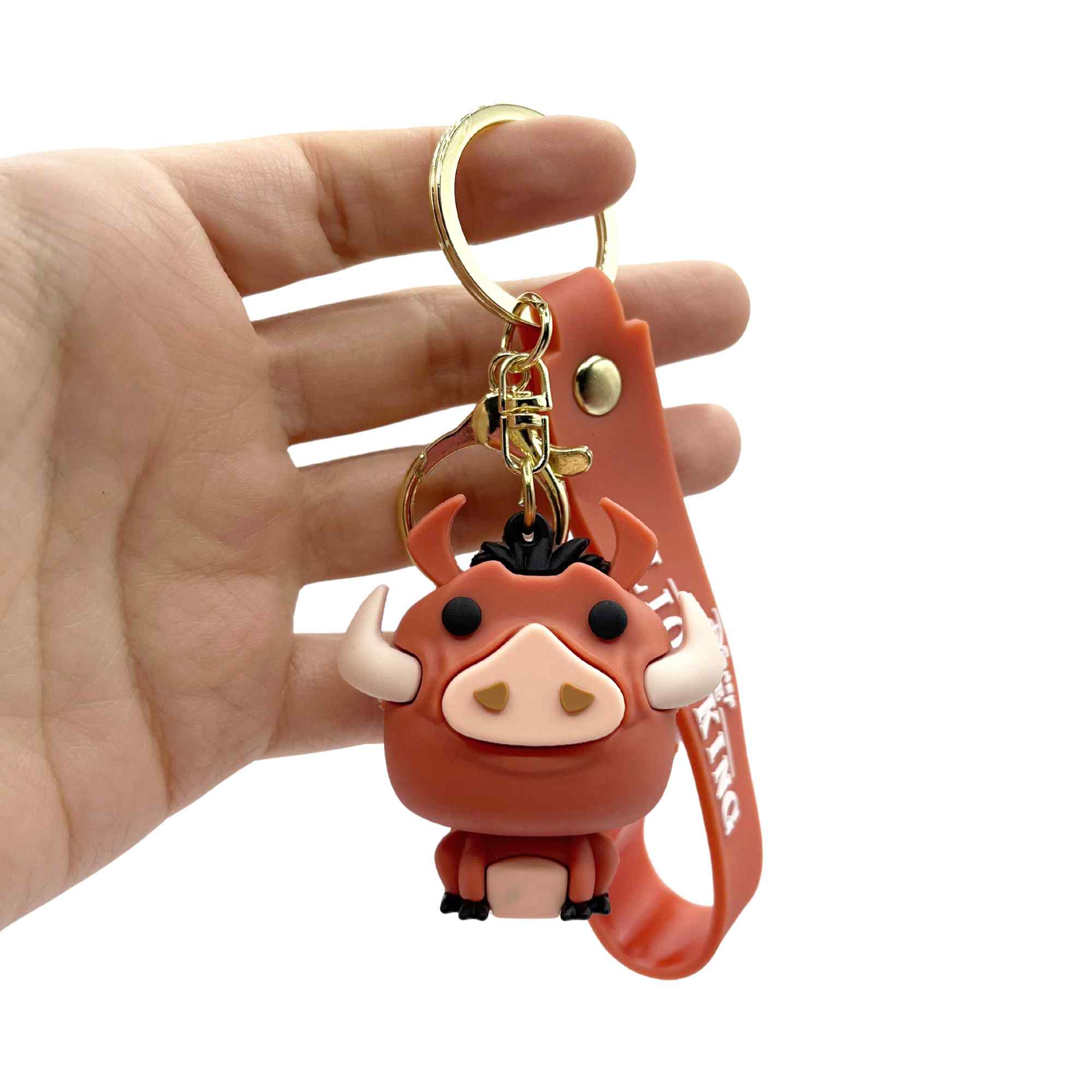 Llavero Pumba compatible con El rey Leon silicona - imagen 3