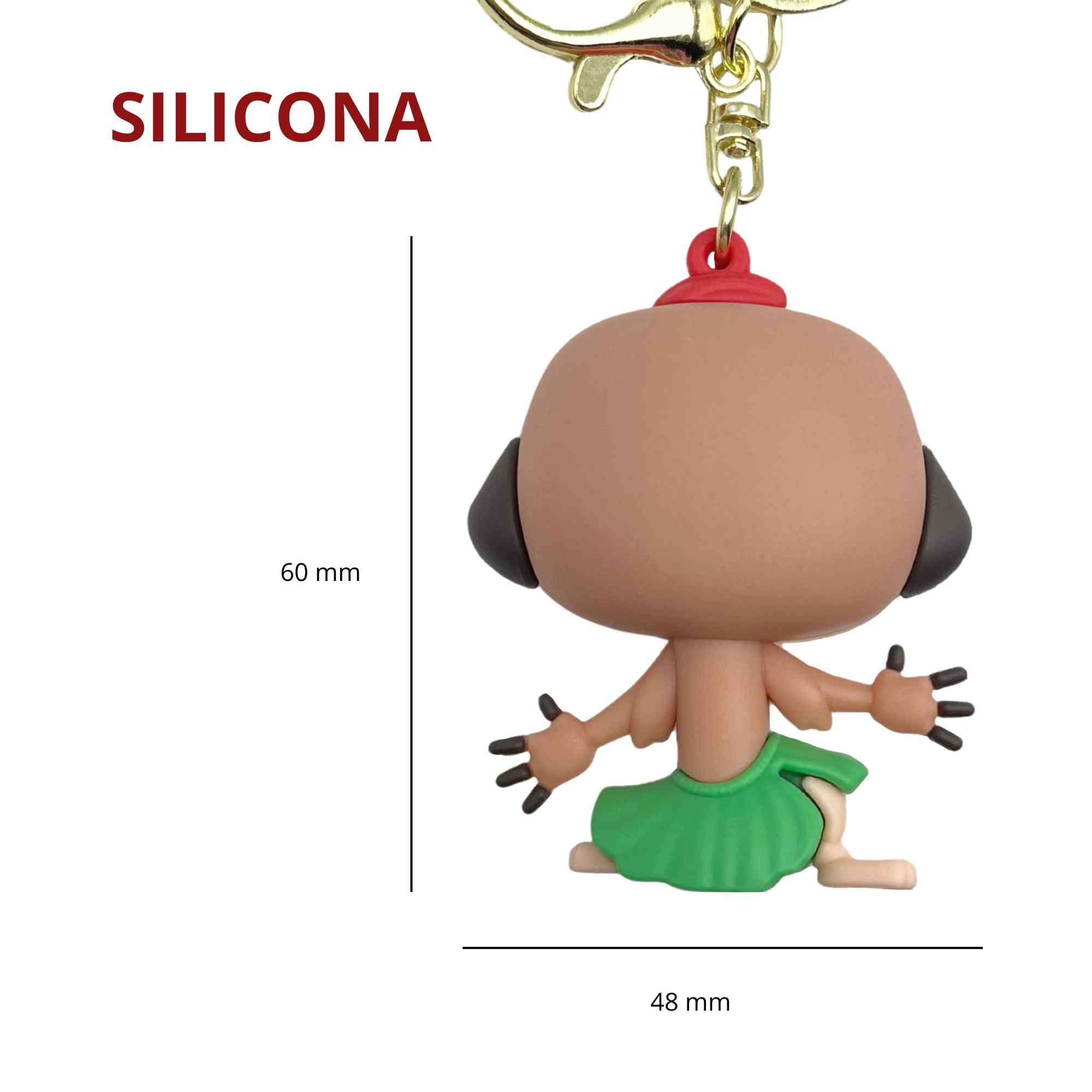 Llavero Timón compatible con El rey Leon silicona - imagen 5