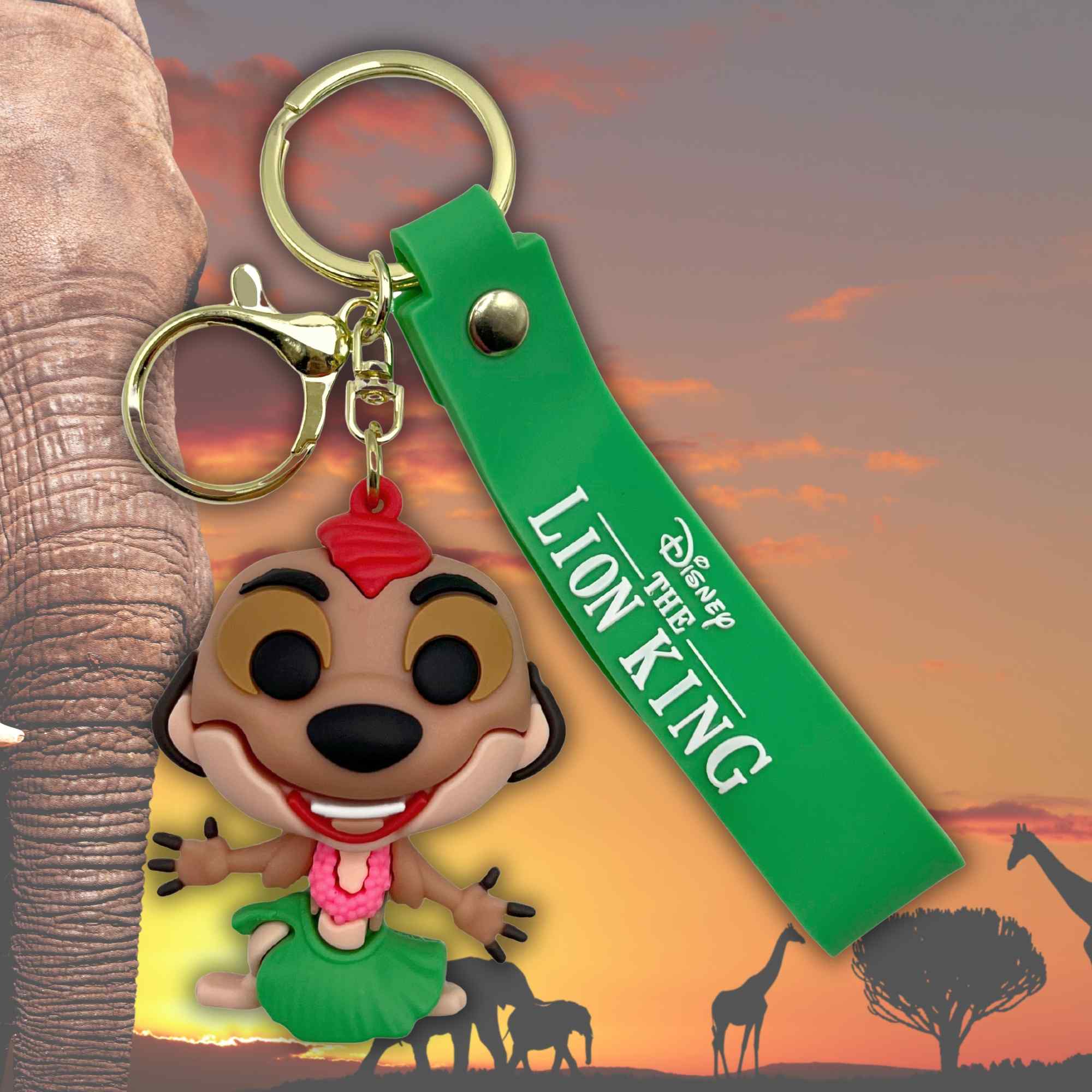 Llavero Timón compatible con El rey Leon silicona - imagen 6