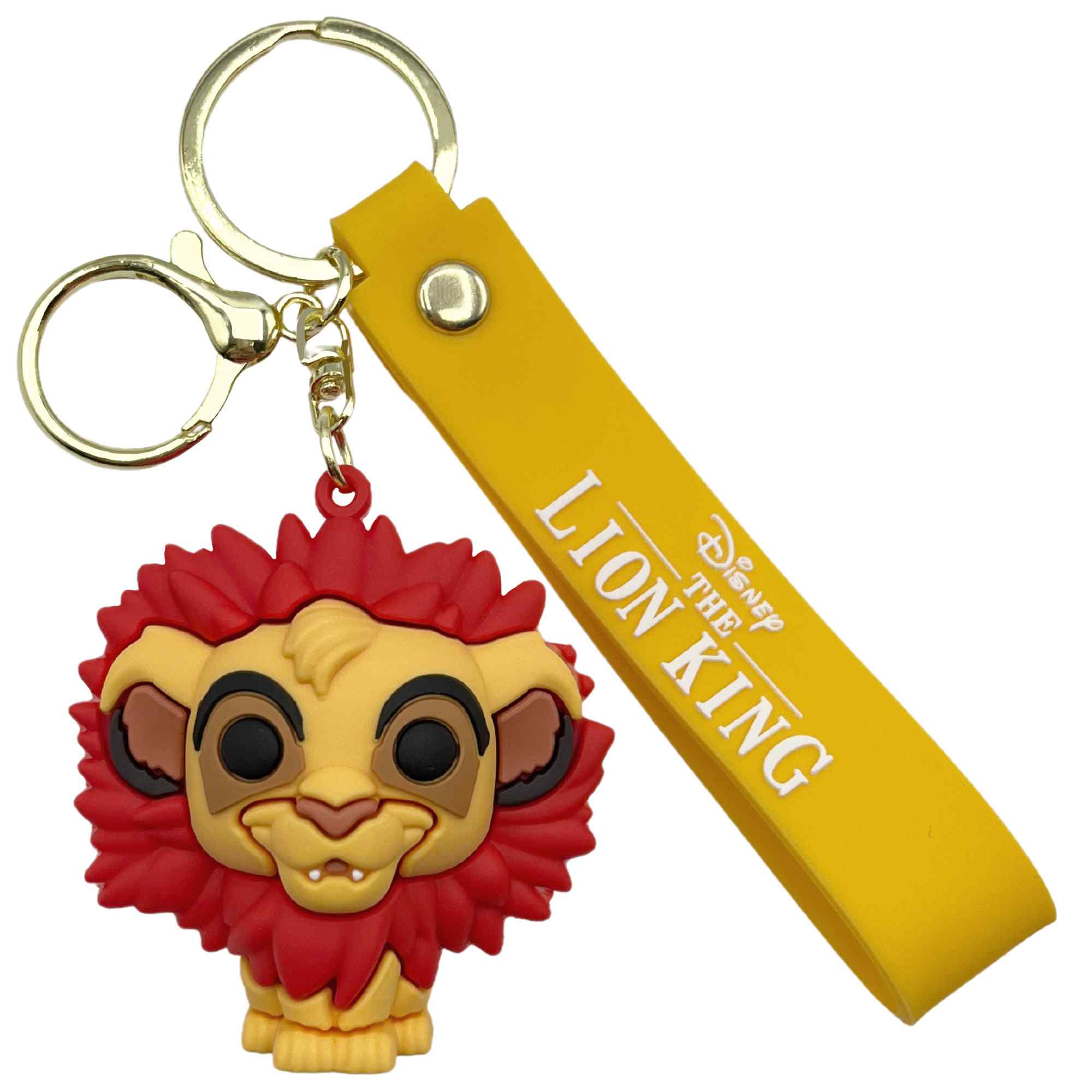 Llavero Simba compatible con El rey Leon silicona