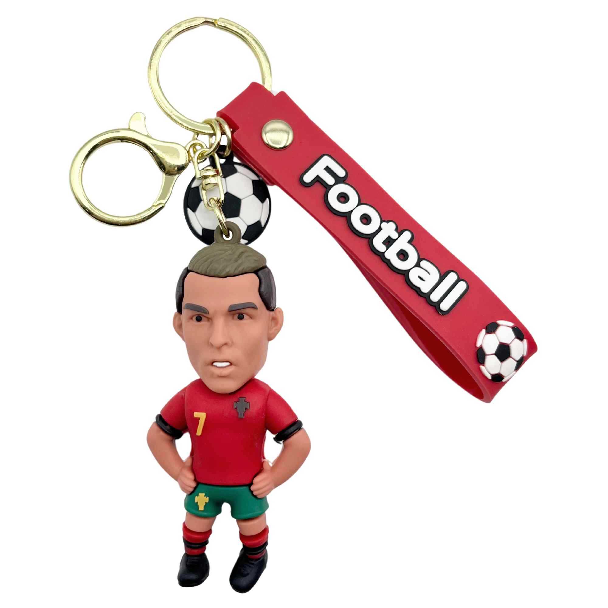 Llavero Cristiano Ronaldo Silicona