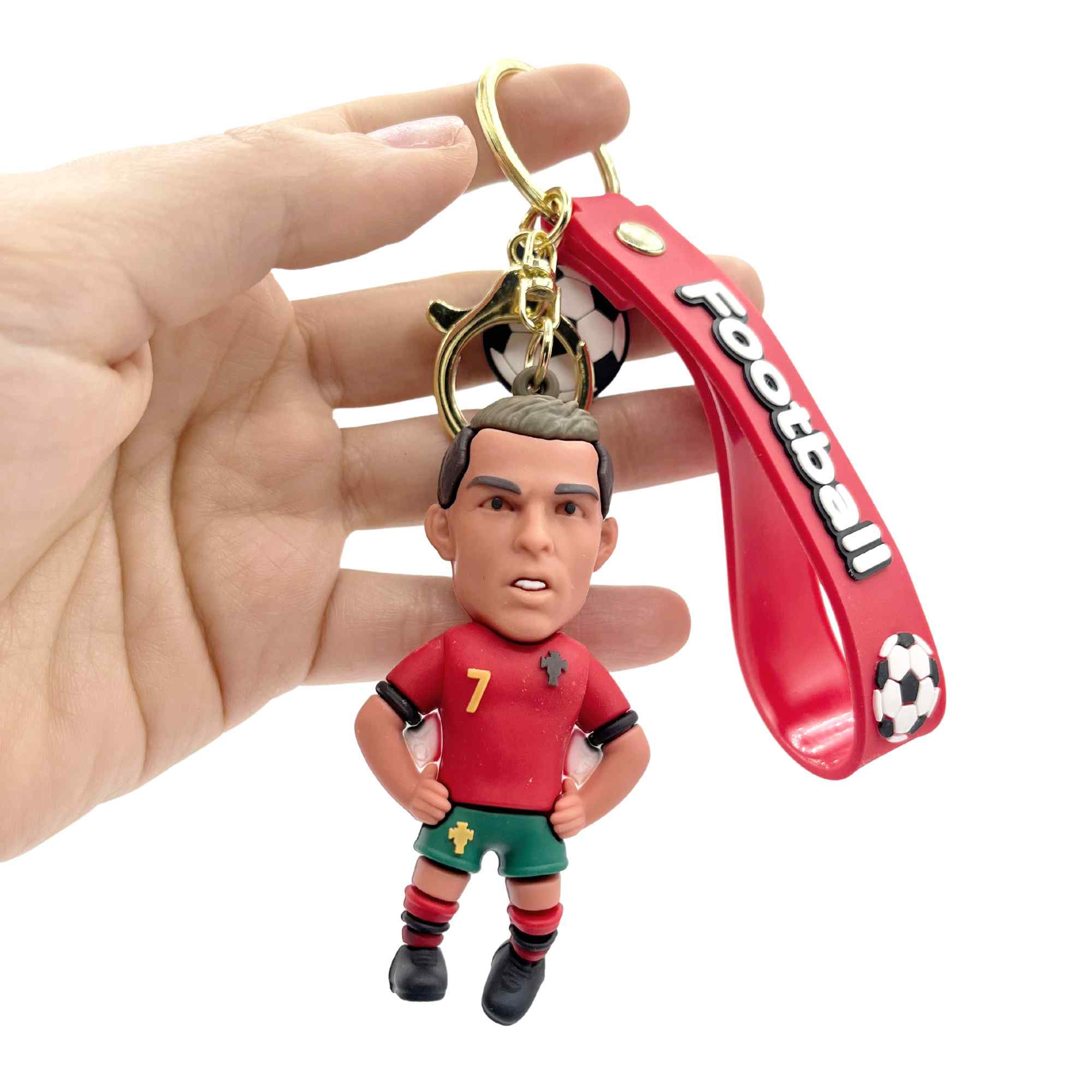 Llavero Cristiano Ronaldo Silicona - imagen 3
