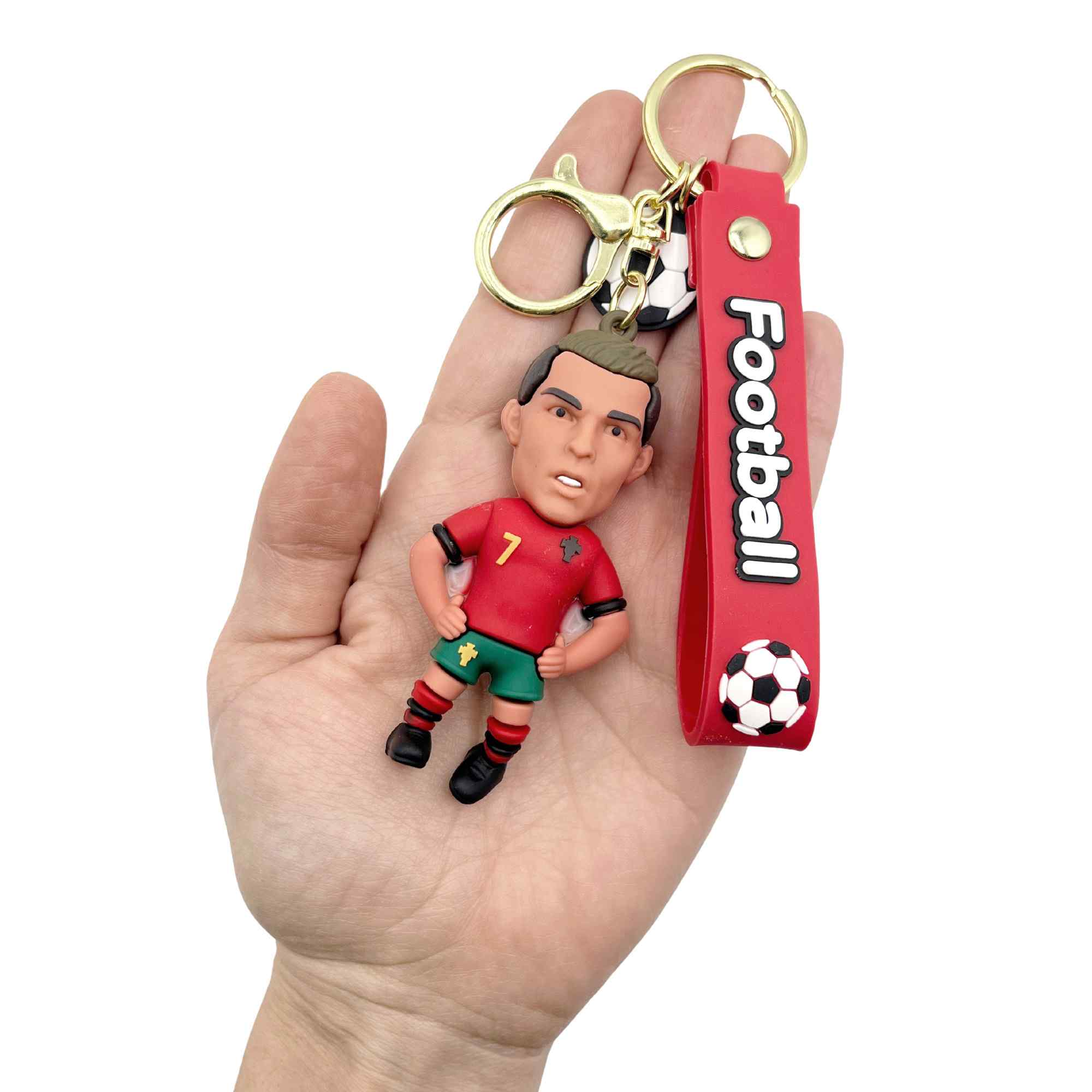 Llavero Cristiano Ronaldo Silicona - imagen 4