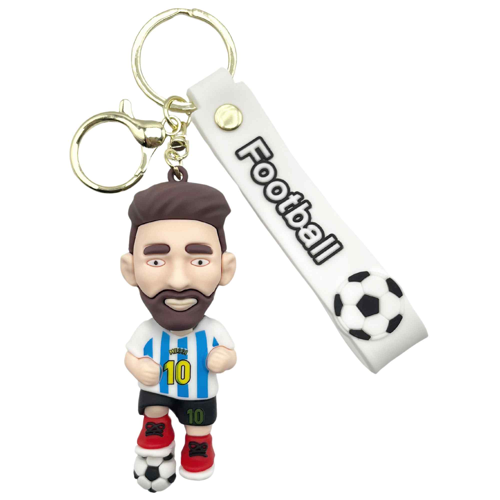 Llavero Messi Silicona - imagen 1