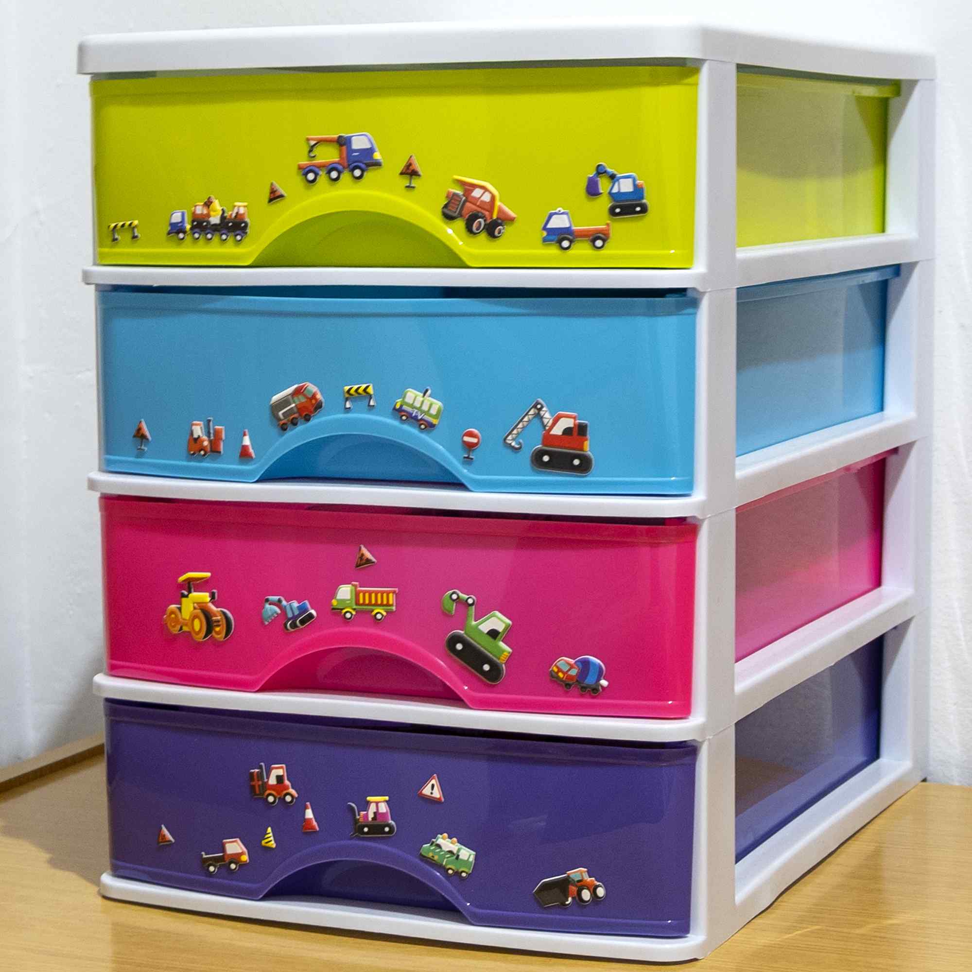 Pegatinas para Niños stickers pegatinas infantiles 3D de vehiculos tipo 3 - imagen 3