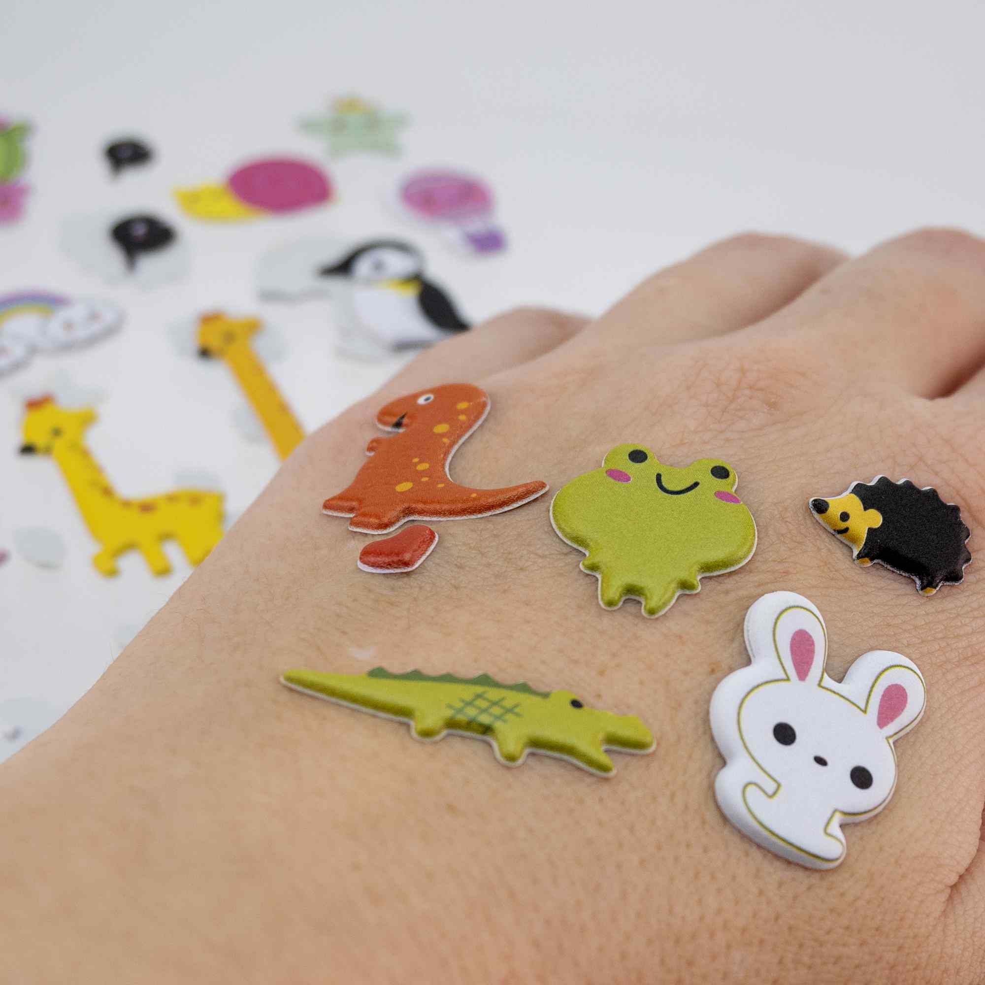 Pegatinas para Niños stickers pegatinas infantiles 3D de animales tipo 3 - imagen 5