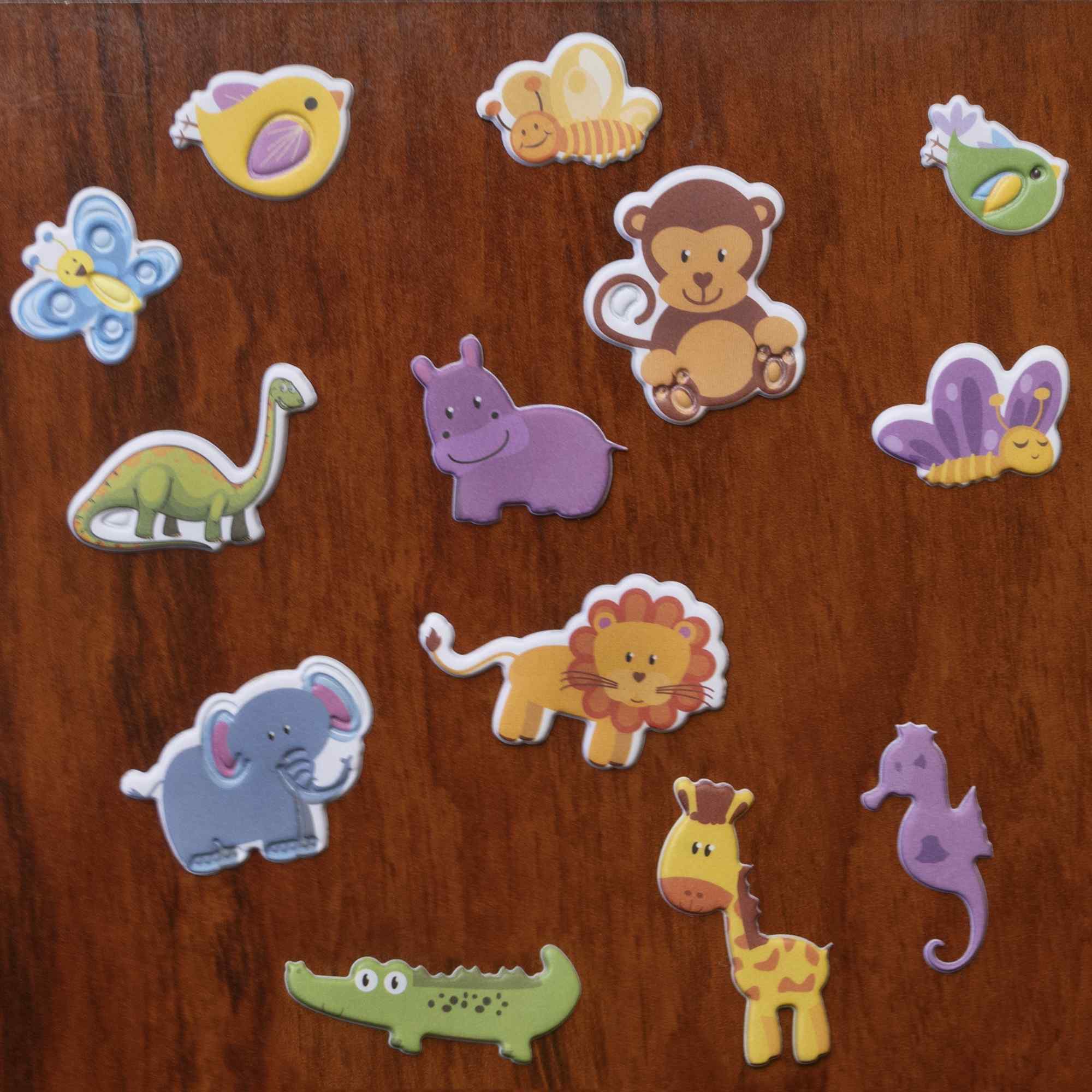 Pegatinas para Niños stickers pegatinas infantiles 3D de animales tipo 2 - imagen 7