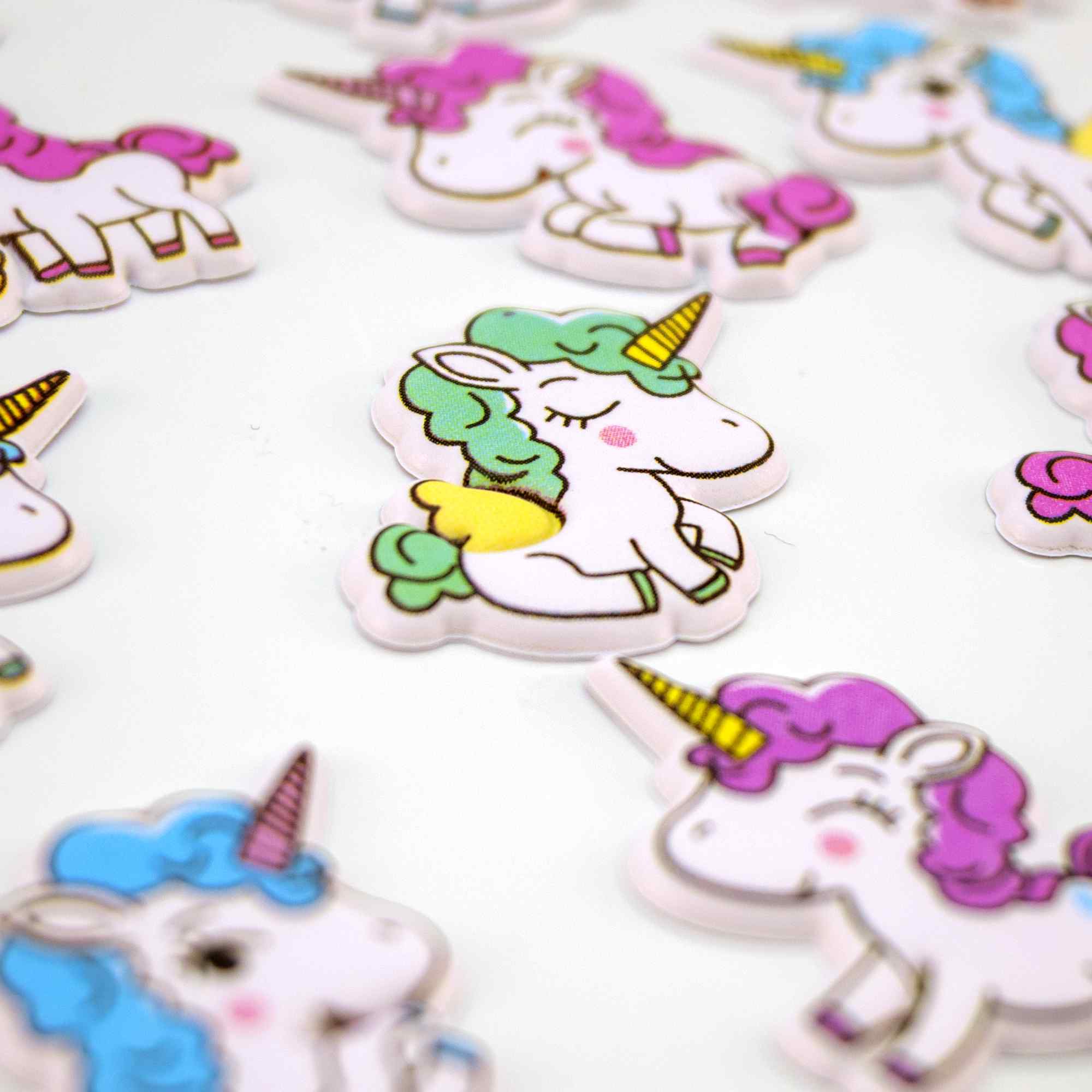 Pegatinas para Niños stickers pegatinas infantiles 3D de unicornios tipo 3 - imagen 4