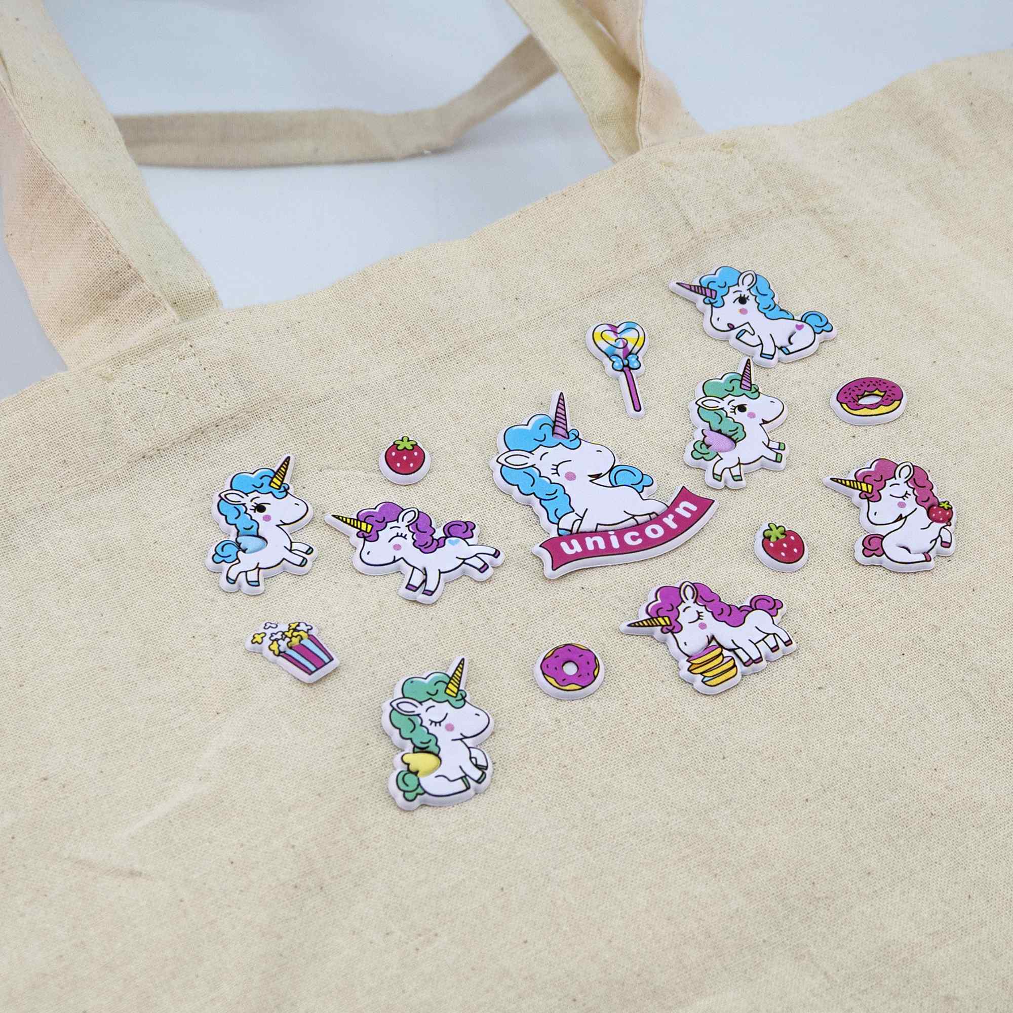 Pegatinas para Niños stickers pegatinas infantiles 3D de unicornios tipo 3 - imagen 6