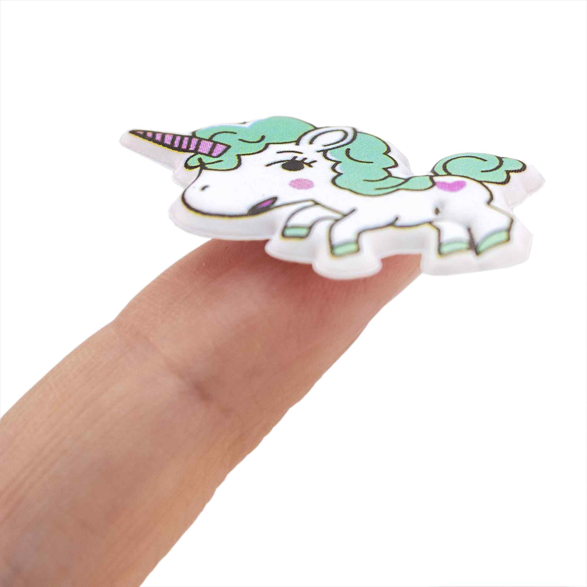 Pegatinas para Niños stickers pegatinas infantiles 3D de unicornios tipo 4 - imagen 3