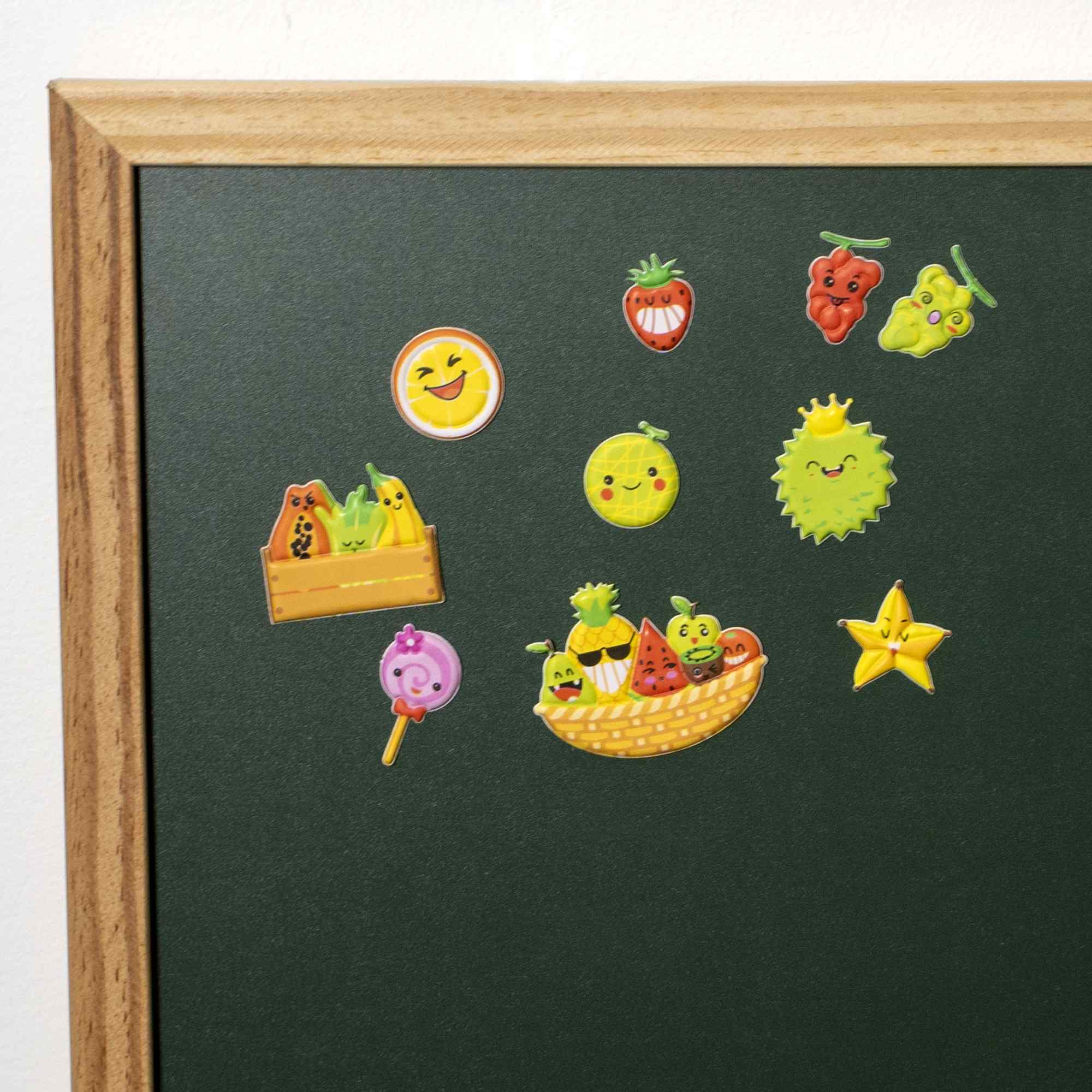 Pegatinas para Niños stickers pegatinas infantiles 3D de fruta tipo 3 - imagen 7