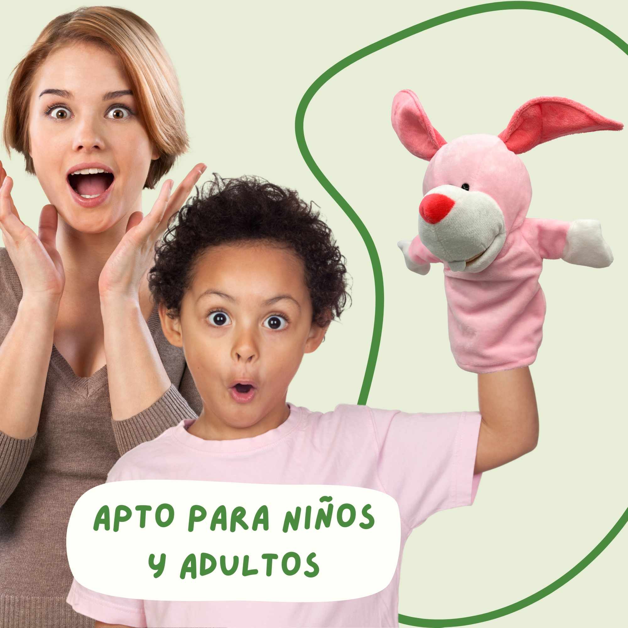 Marioneta mano peluche de Rabbit - imagen 3