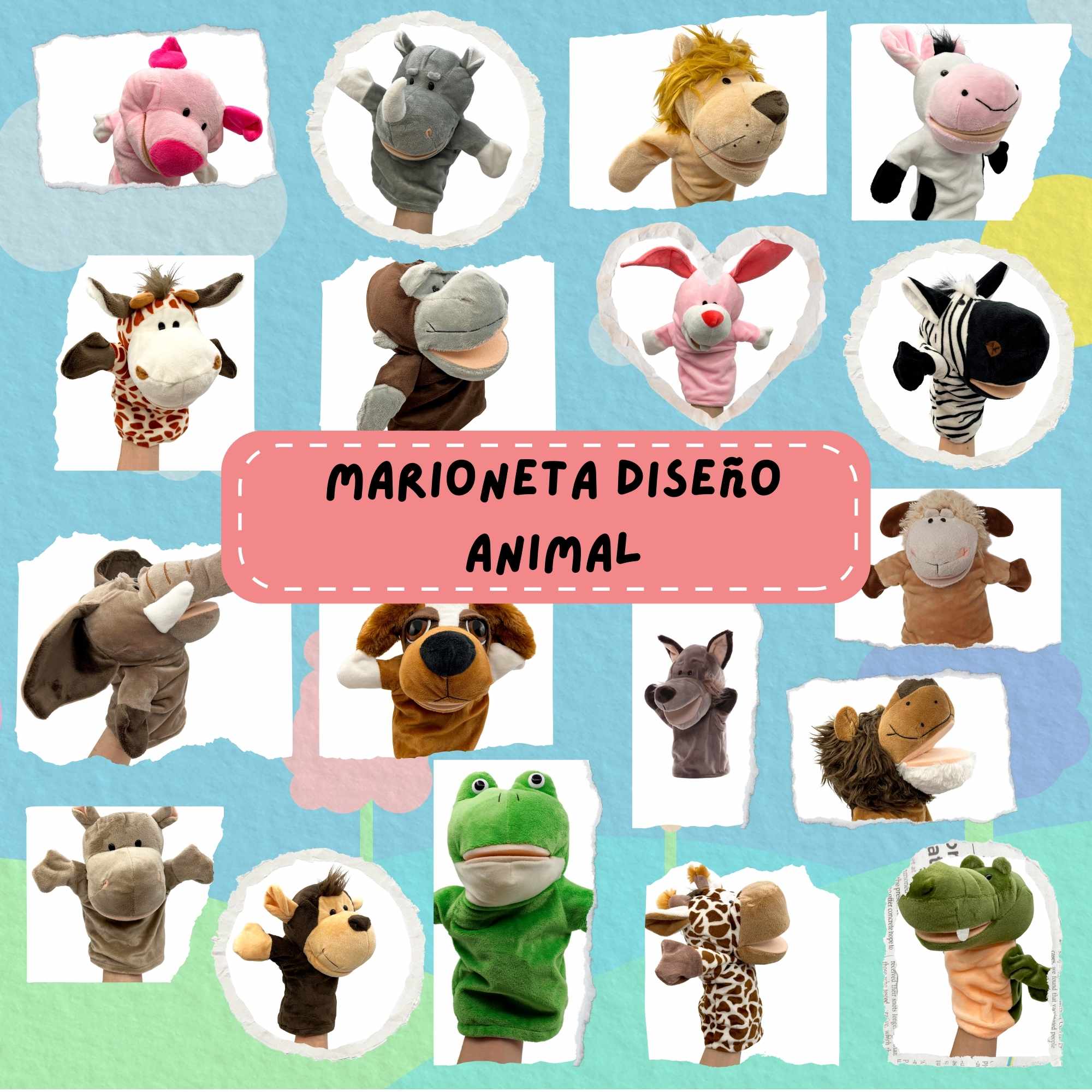 Marioneta mano peluche de Rabbit - imagen 6