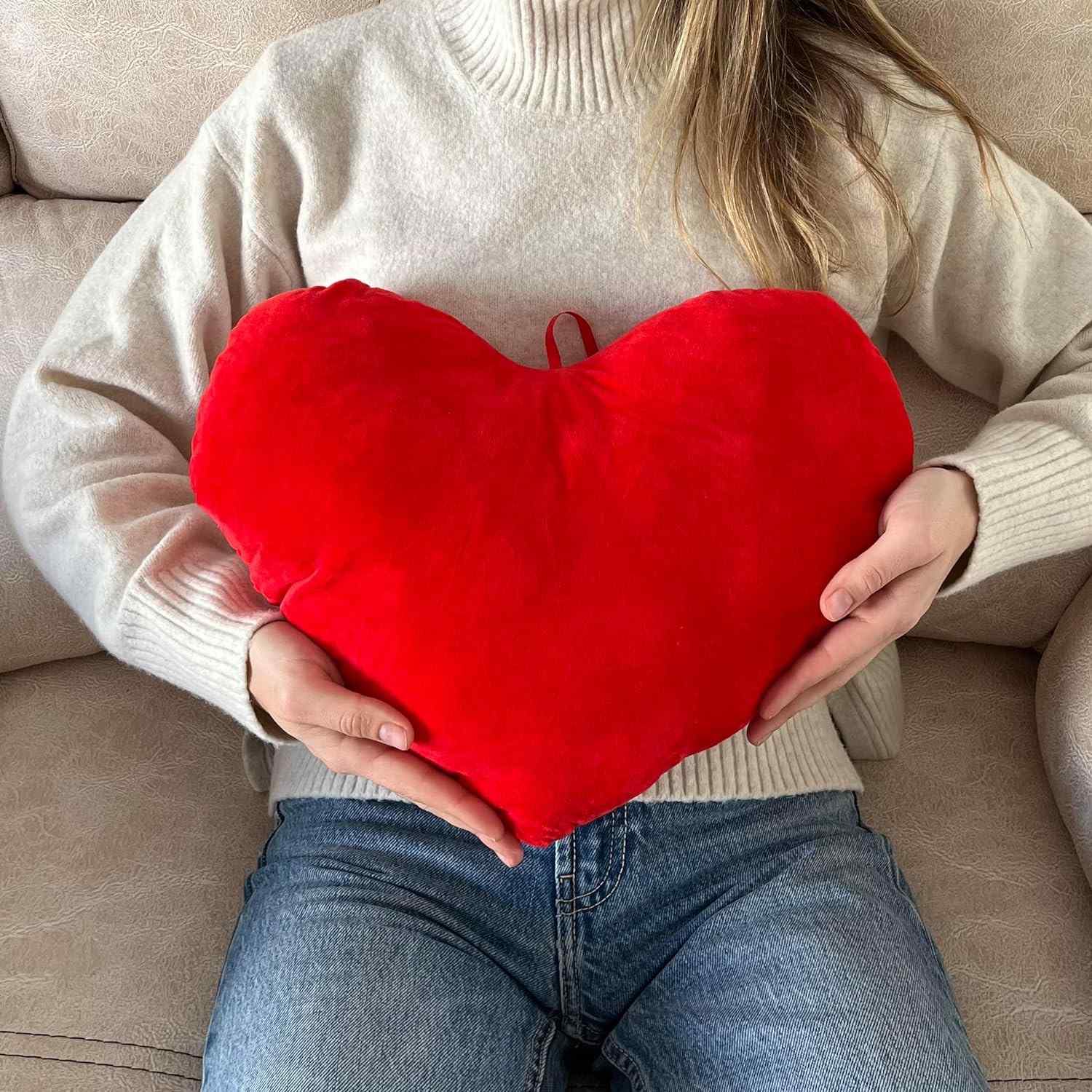 Peluche Cojin Corazón 35 cm - imagen 2