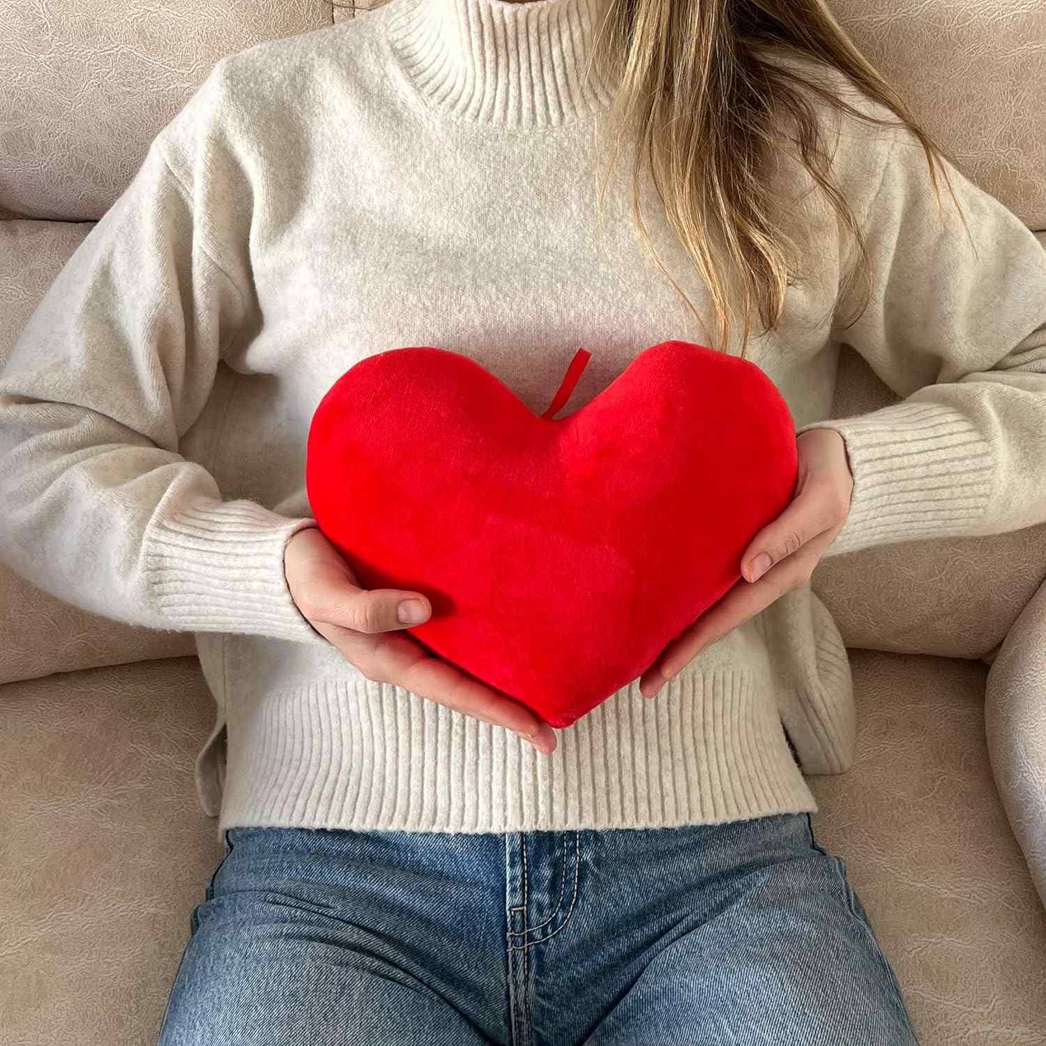 Peluche Cojin Corazón 25 cm - imagen 2