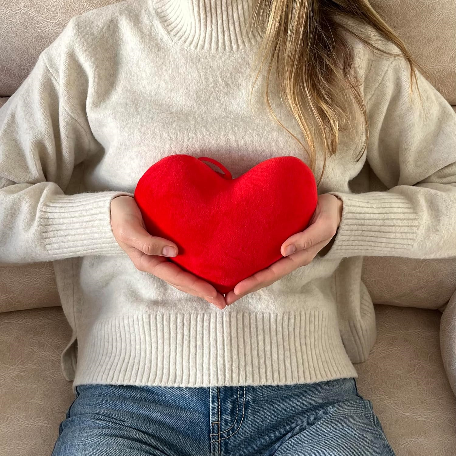 Peluche Cojin Corazón 20 cm - imagen 6