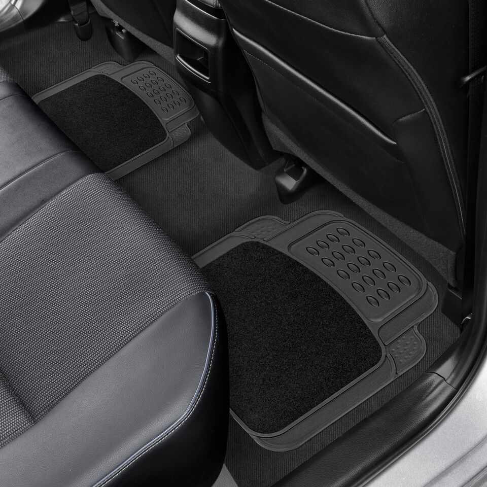 Juego Alfombrillas de Goma y moqueta Universales para Coche - imagen 5