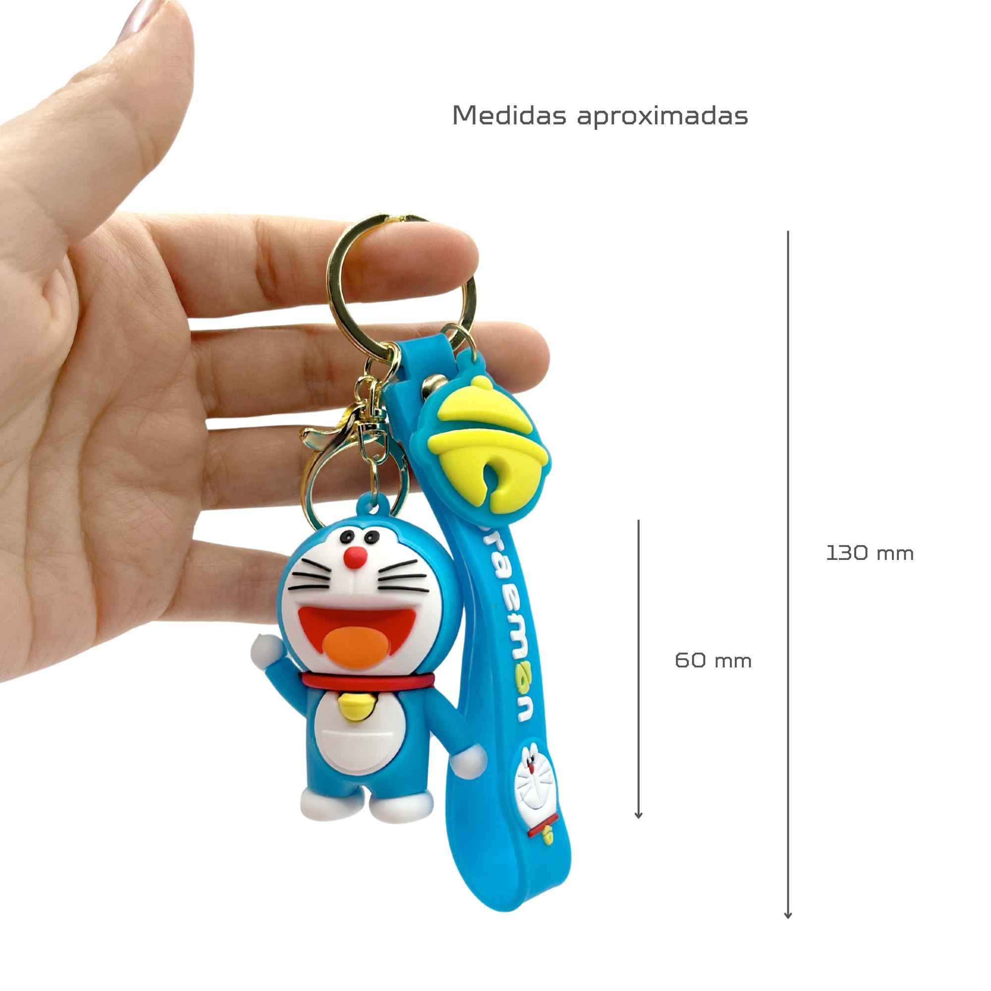 Llavero Doraemon Silicona - imagen 6