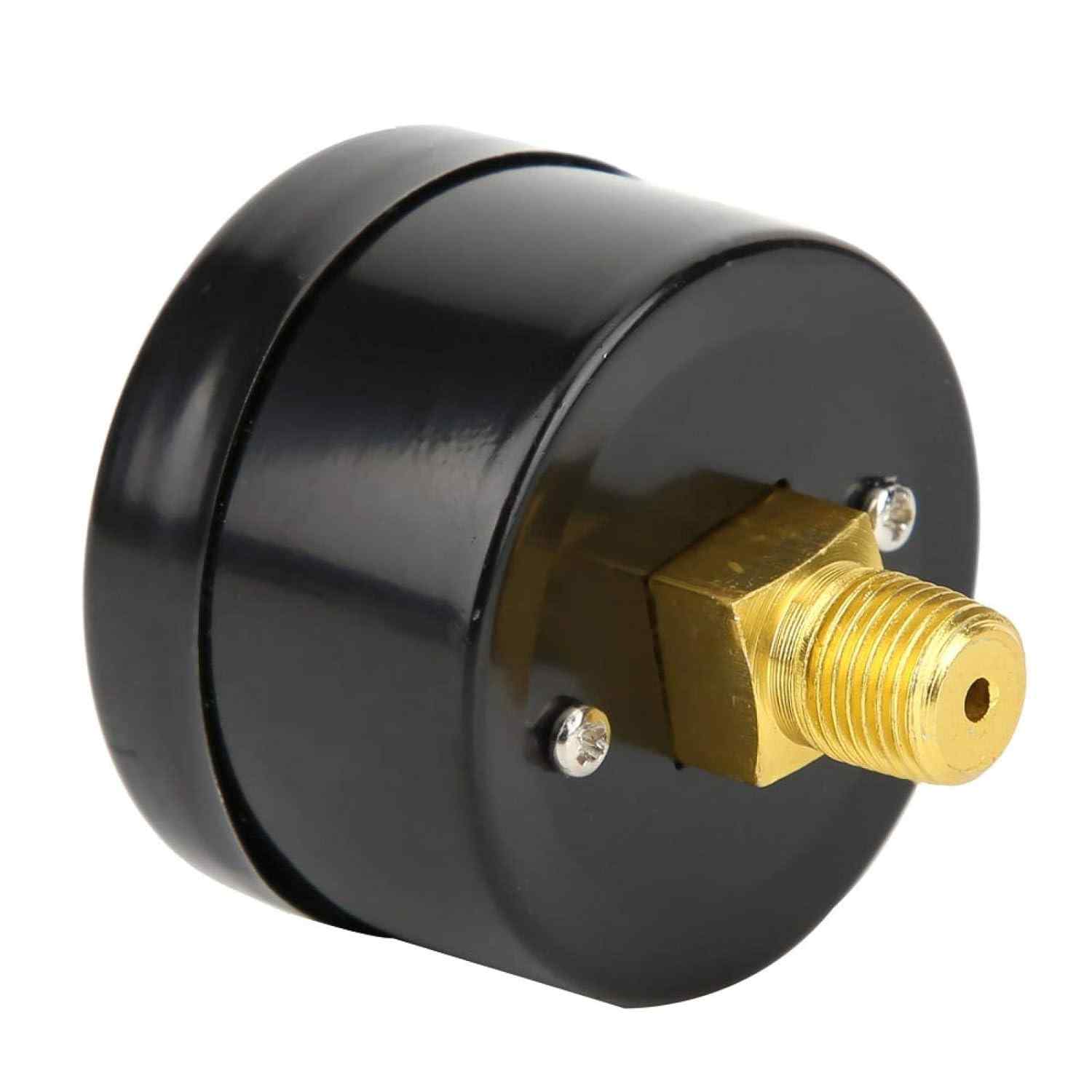 Manometro del compresor de la presion de la bomba de aire del gas Rosca 10mm 0-180 PSI - imagen 3
